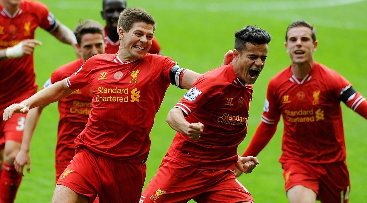 Vintage × Warrior 2013 2014 Liverpool Warrior Away Kit Vintage Soccer Jersey Size US XL / EU 56 / 4 - 2 Thumbnail