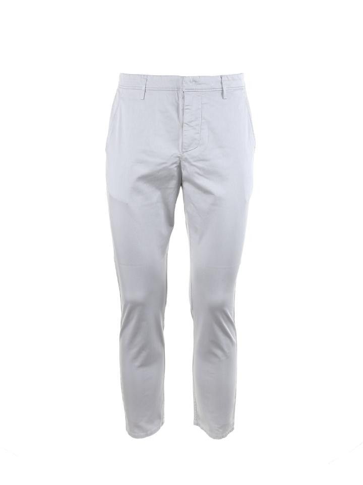 Dondup DONDUP Men Straight Pants UP592 CS0083U PTD904 White Size US 32 / EU 48 - 1 Thumbnail