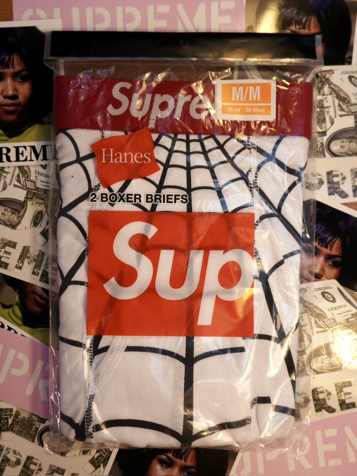 Supreme Supreme Spider-Man Boxers FW Drop - Size M Size 32 - 4 Thumbnail