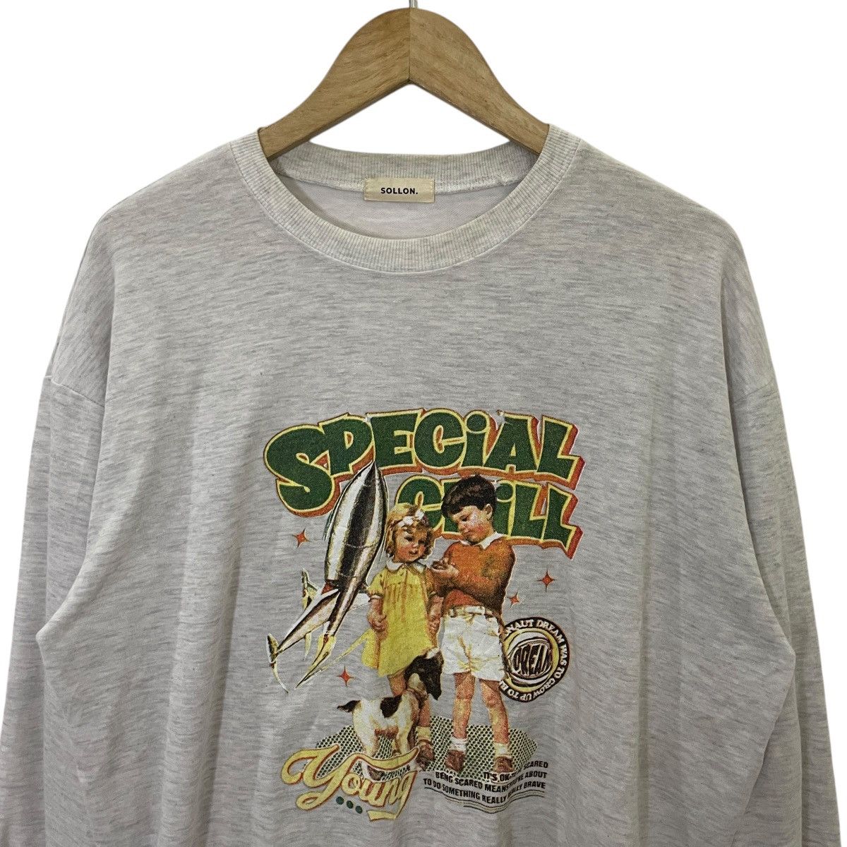 Japanese Brand Vintage Sallon Pullover Sweatshirt Size US L / EU 52-54 / 3 - 2 Thumbnail