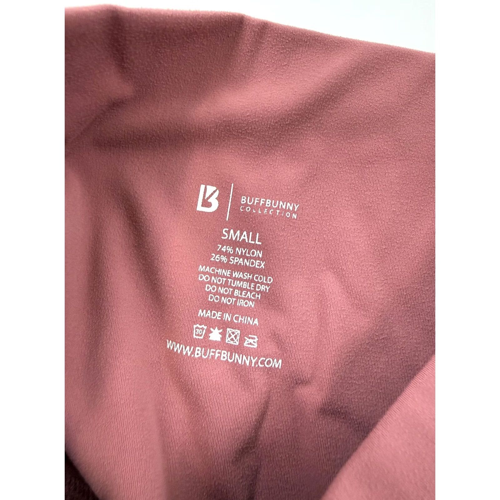 Vintage Buffbunny Collection Leggings Womens Small Pink High Rise Ankle Gym & Training Yoga Running Knit Slim Solid 90s? Size 28" / US 6 / IT 42 - 3 Thumbnail