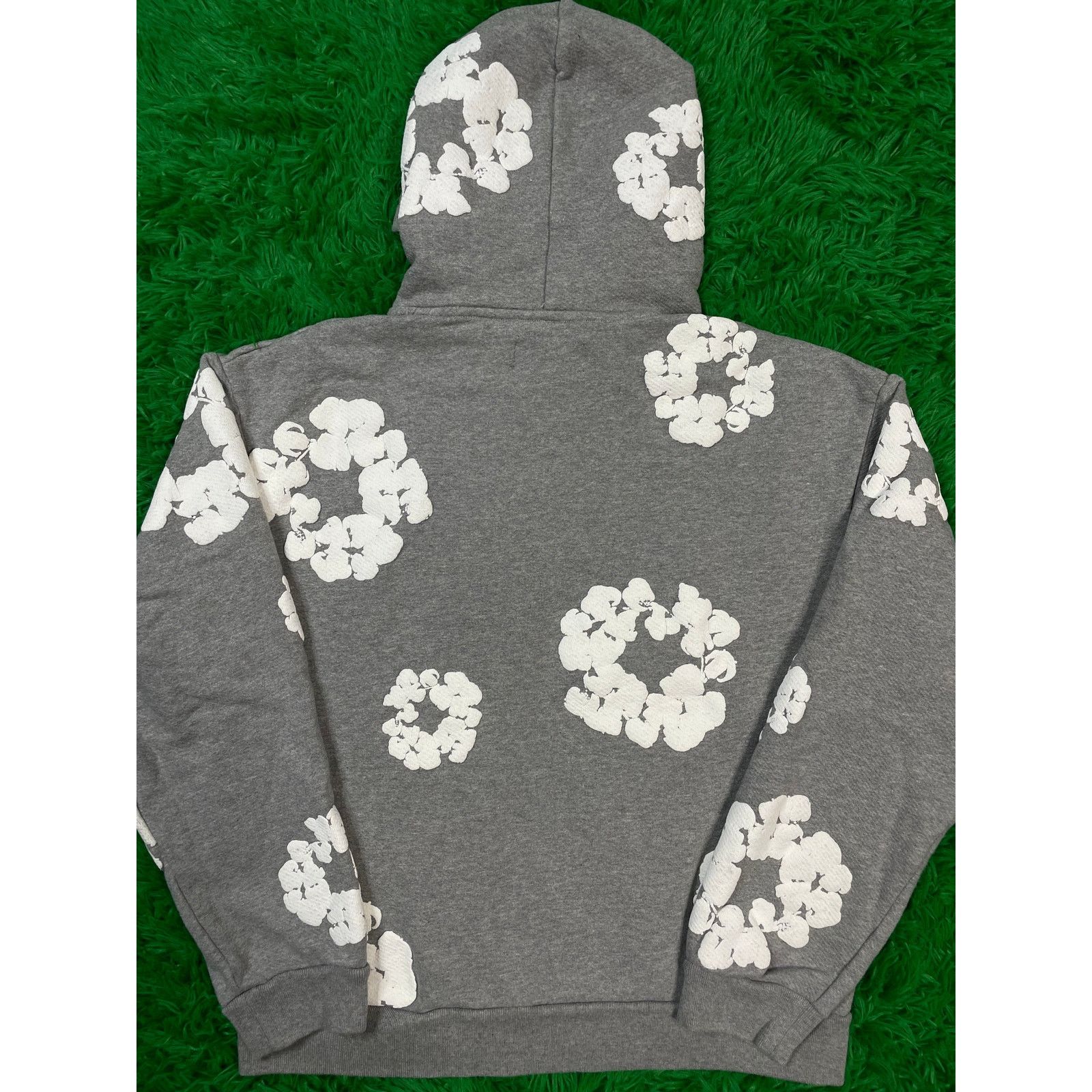 DENIM TEARS Denim Tears Hoodie Grey Large | Grailed