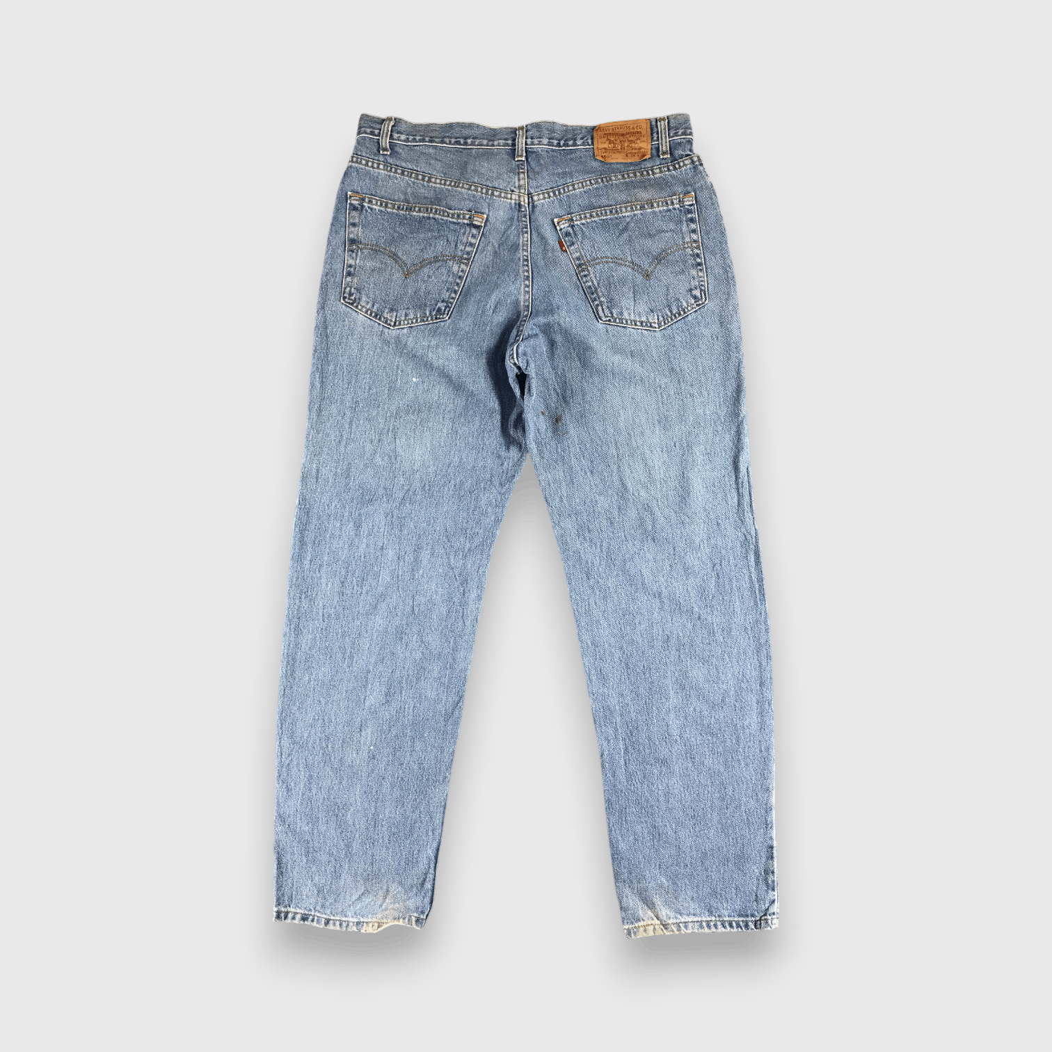 Levi's Vintage Levis 550 Jeans Dirty Medium Wash -J535 Size US 39 - 2 Thumbnail
