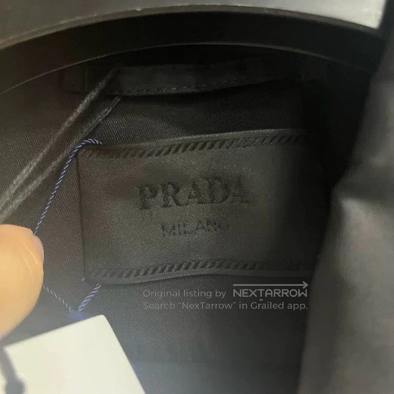 Prada Prada Black Logo Zip Casual Jacket. Size US M / EU 48-50 / 2 - 3 Thumbnail