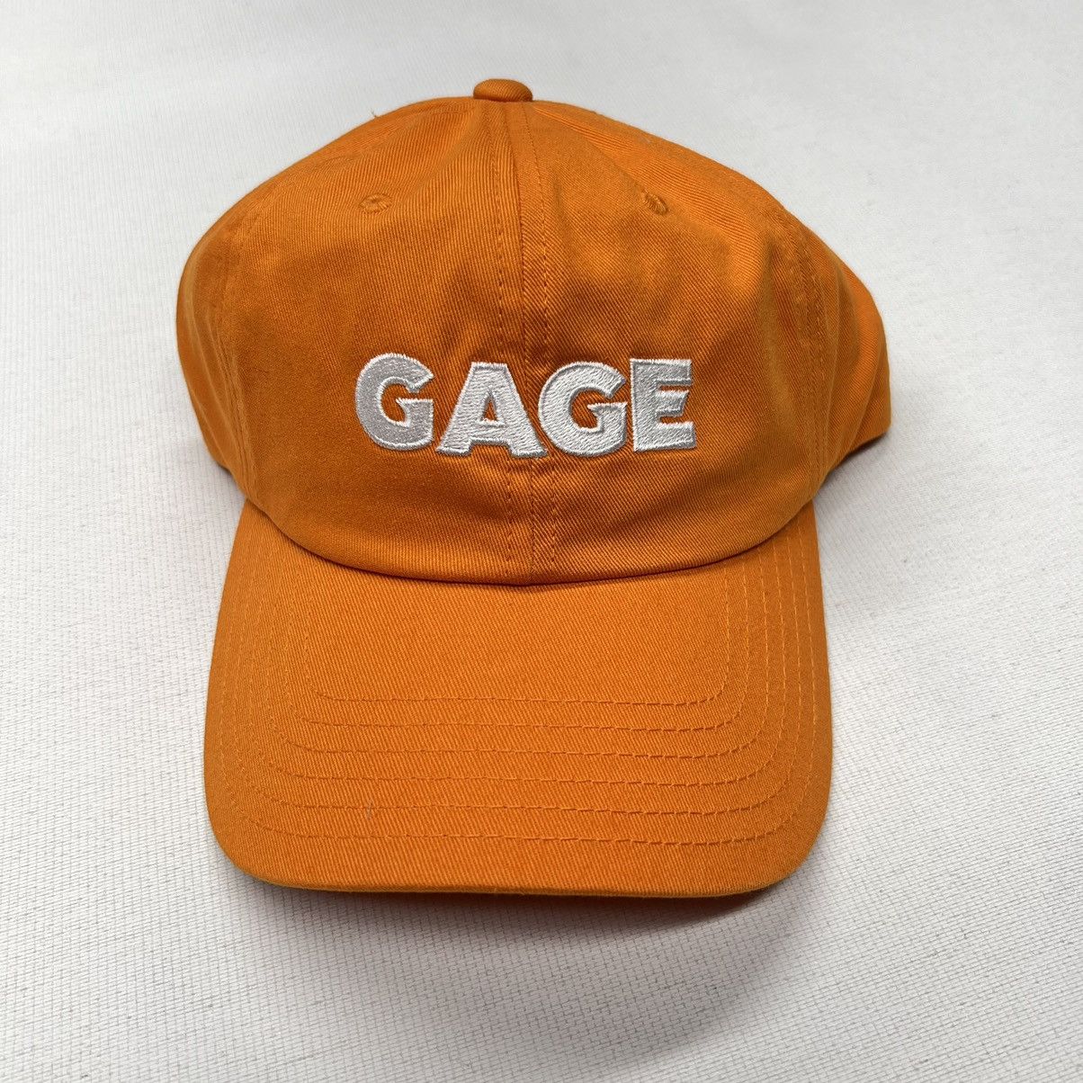 Other Gage Cannabis Hat Cap Mens Orange Snapback Embroidered Logo Size ONE SIZE - 2 Thumbnail