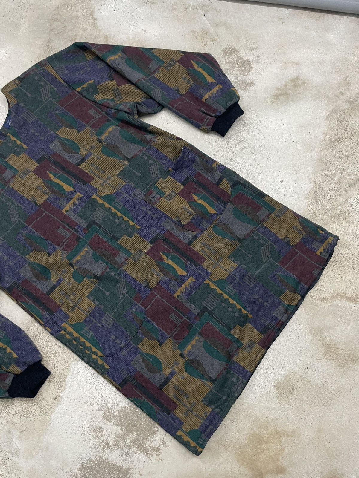 Japanese Brand Fashion Ino-House Abstract Japanese Motive Size L / US 10 / IT 46 - 4 Thumbnail