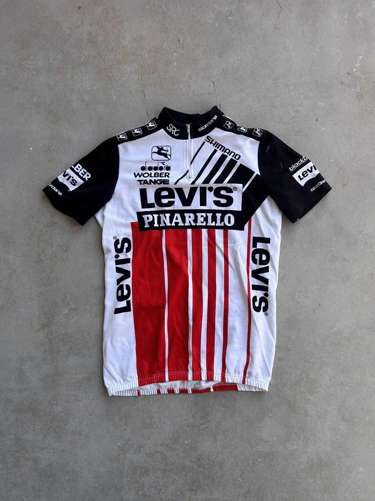 ヴィンテージ☆PINARELLO Levi's イタリー サイクリングウェア Japanese Brand × Levi's × Vintage vintage SHIMANO Levi's Italian
