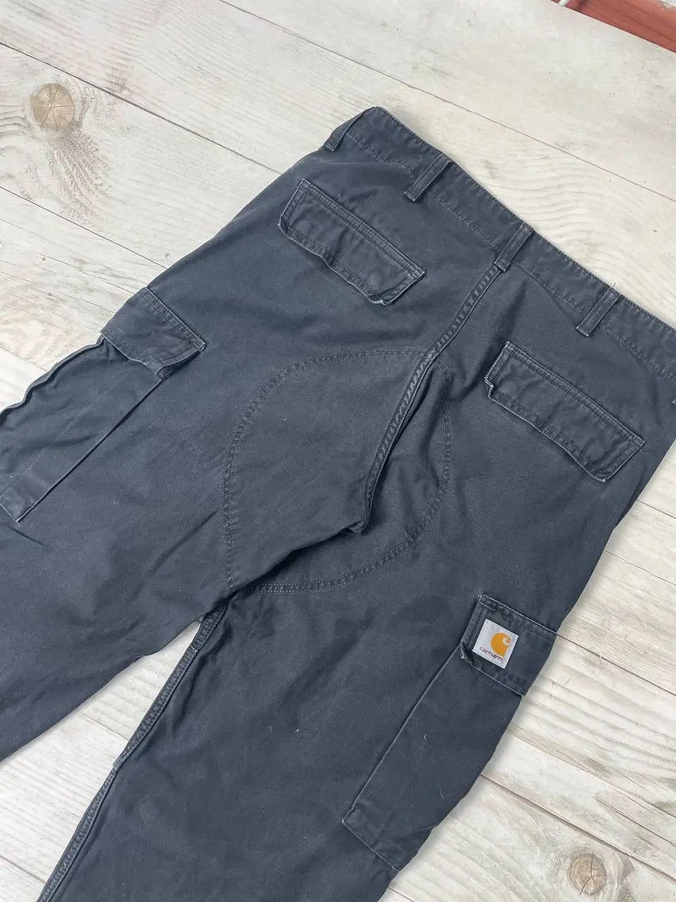 Carhartt Vintage Carhartt WIP Cargo Pants DistrIssed Work Size US 30 / EU 46 - 2 Thumbnail