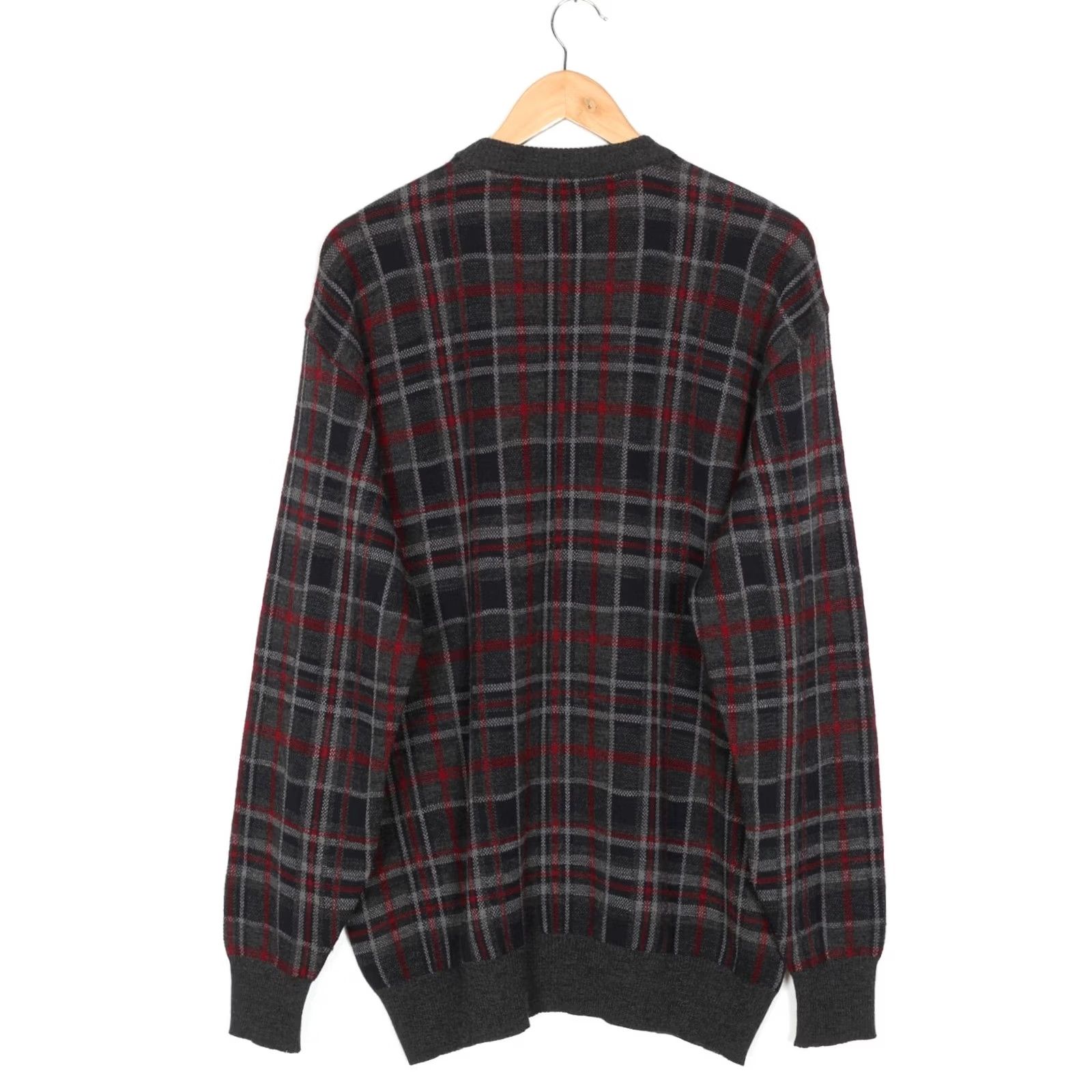 Paul & Shark PAUL & SHARK Yachting Vintage Wool Jumper Sweater Men 3XL Multicoloured Check Knitted Pullover Crew Neck Wool Knit Italy Made in ITALY Mens VINTAGE Size US XXL / EU 58 / 5 - 3 Thumbnail