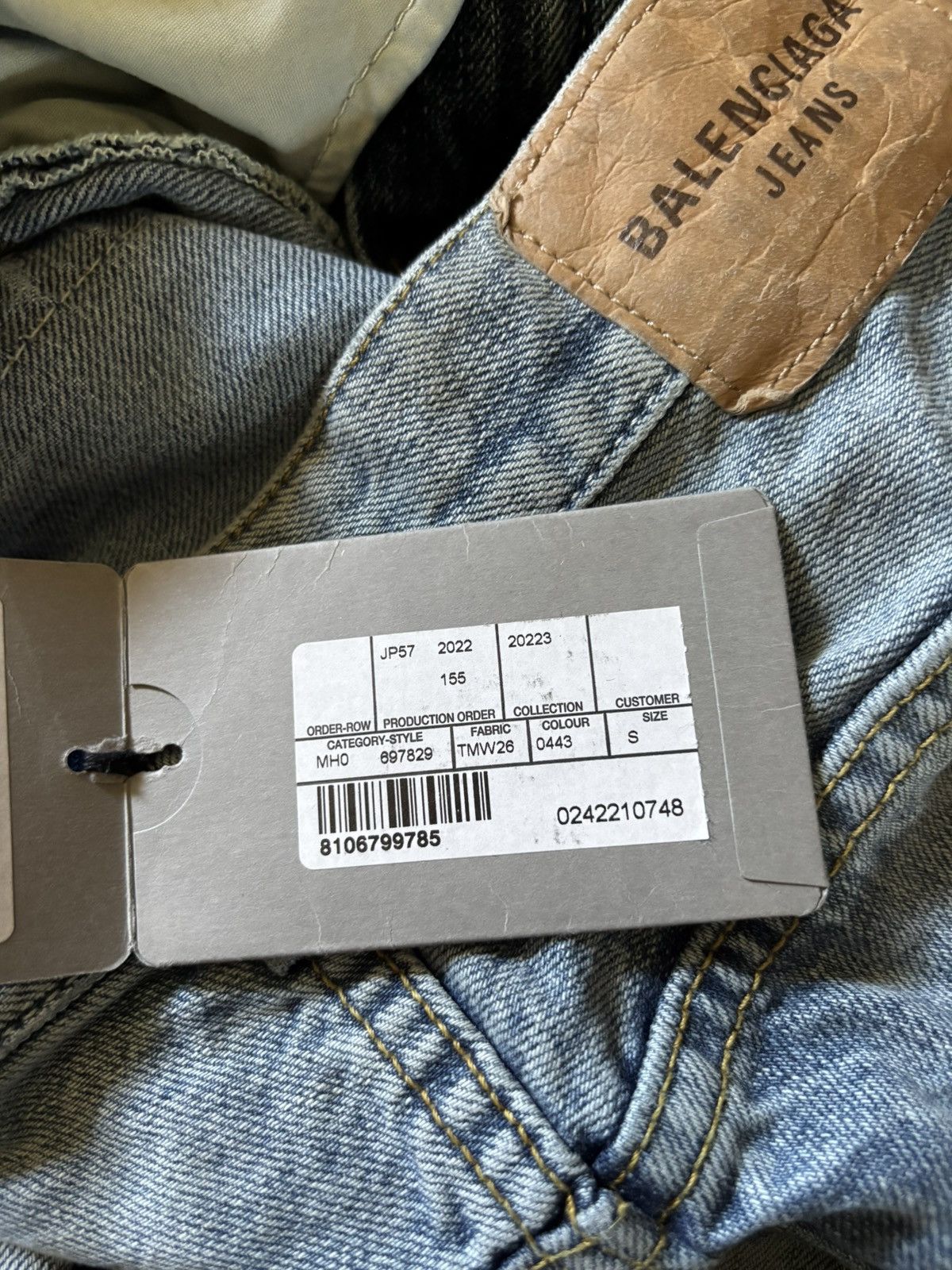 Balenciaga Balenciaga Lost Tape Flares Size US 32 / EU 48 - 19 Thumbnail