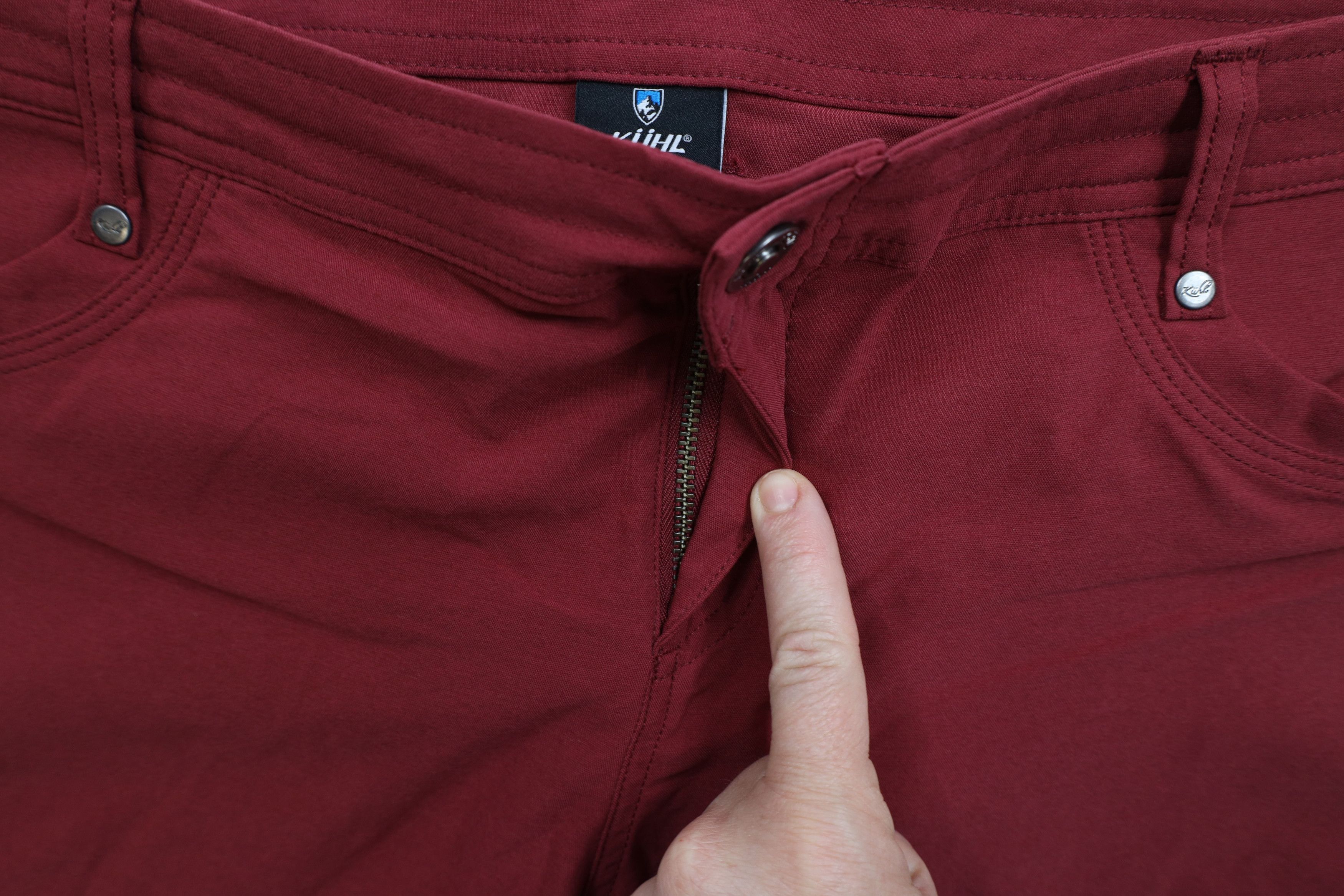 Kuhl × Vintage Kuhl Mountain Outdoor Hiking Trail Trekr Shorts Berry Red Size 36" / US 14 / IT 50 - 7 Thumbnail