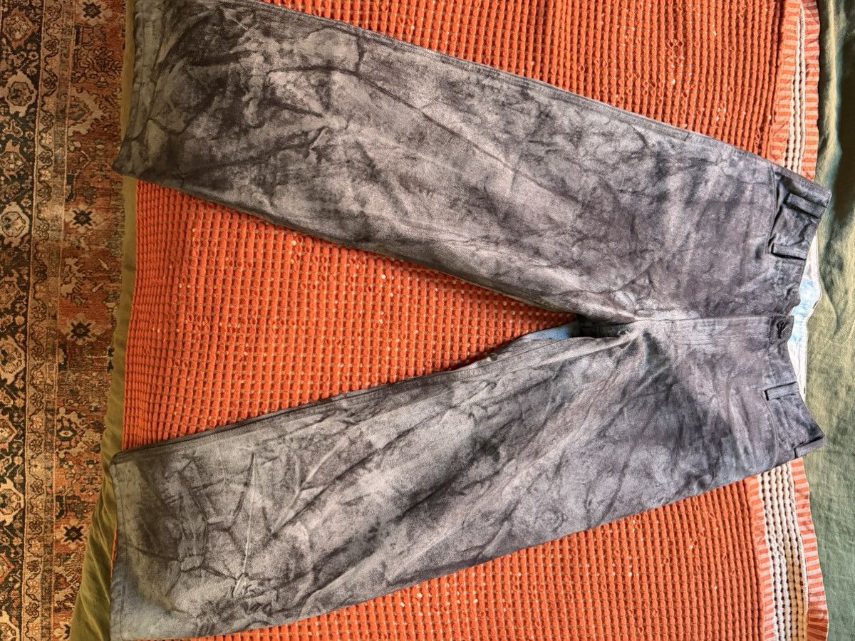 Sillage Spray Dyed Bull Denim Work Pant Size US 34 / EU 50 - 3 Thumbnail