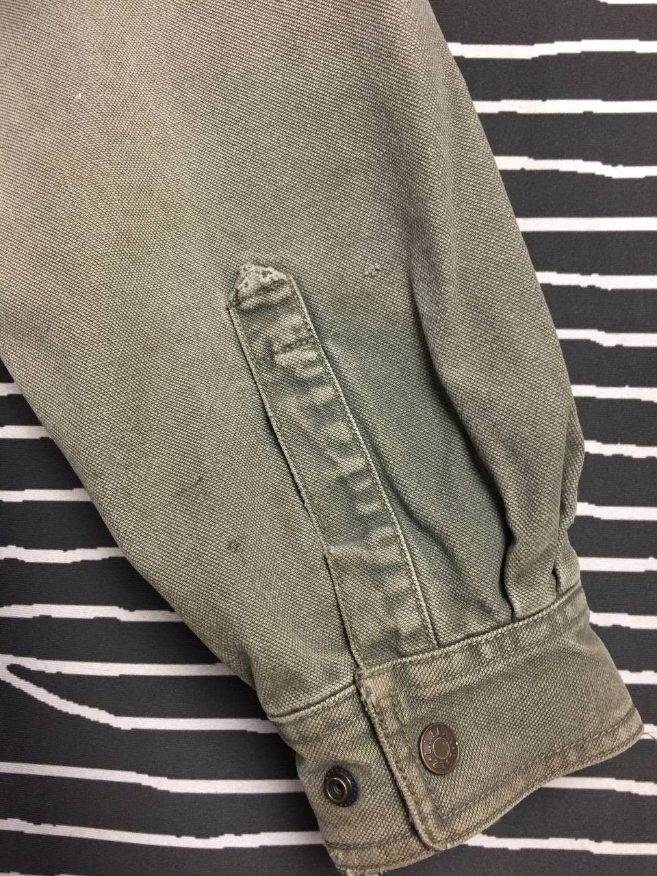L.L. Bean Distressed L.L. Bean Flannel Lined Canvas Workwear Jacket Size US XL / EU 56 / 4 - 19 Thumbnail