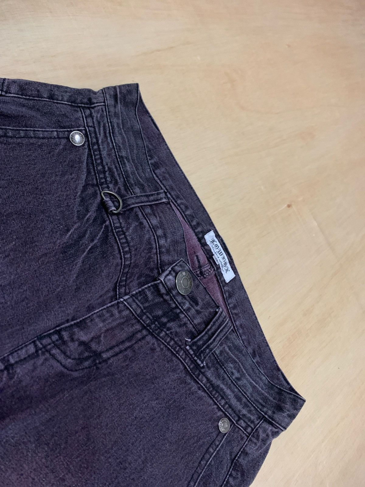 Hysteric Glamour × If Six Was Nine × Japanese Brand Lowbox Denim Jeans ifsixwasnine Style Size US 31 - 5 Thumbnail