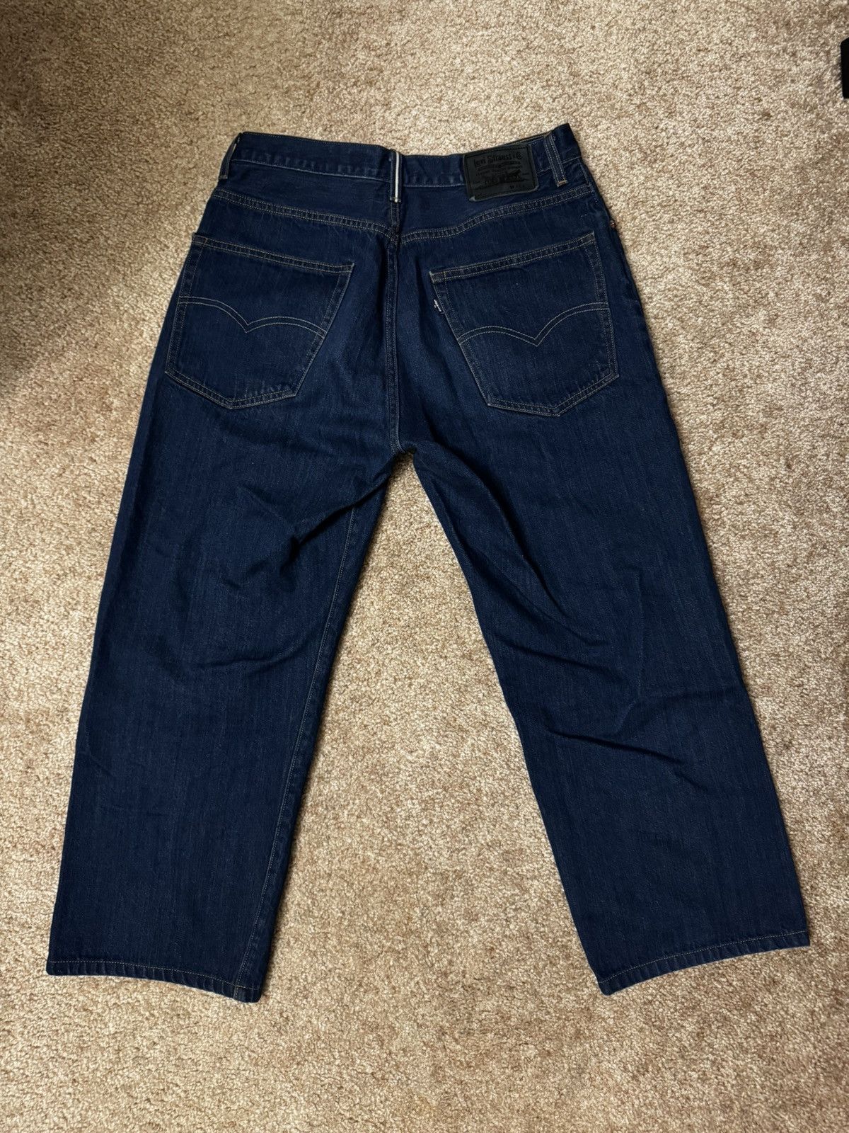 Levi's Levi’s Blue Tab Marker Loose Dark Size US 31 - 2 Thumbnail
