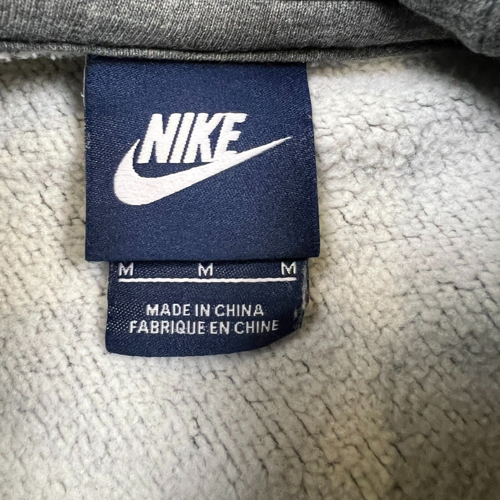 Nike × Vintage Nike Sportswear Hoodie Medium Spell Out Pullover Hooded Size US M / EU 48-50 / 2 - 5 Thumbnail