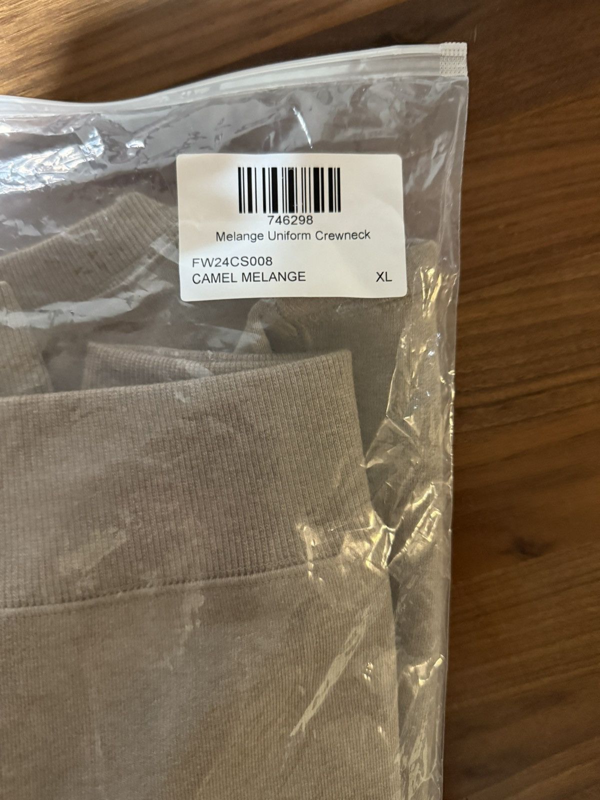 Aime Leon Dore Aime Leon Dore Aimé Tonal Logo Camel Melange Crewneck XL Size US XL / EU 56 / 4 - 9 Thumbnail