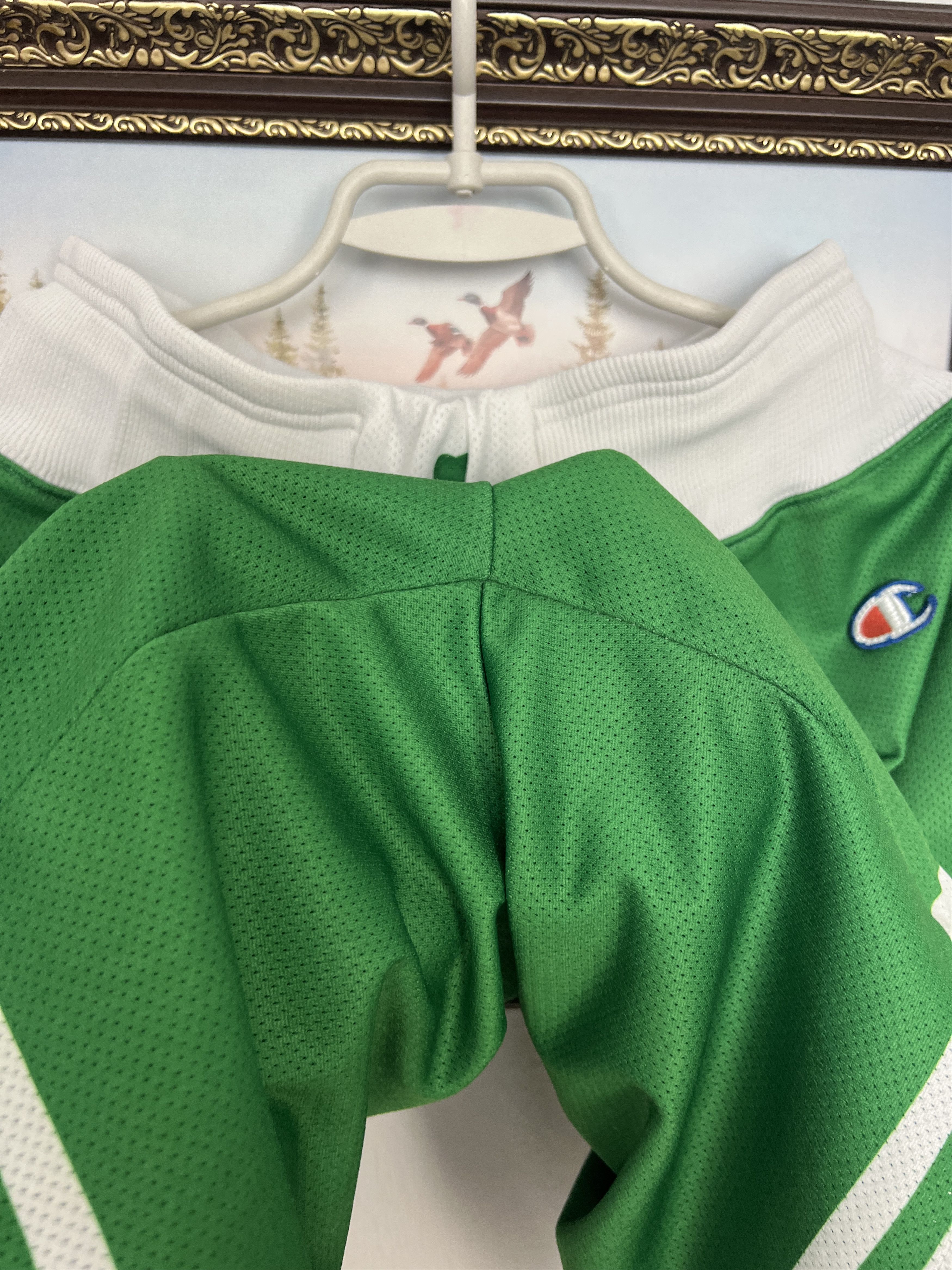 Champion Vintage 90's Champion Boston Celtics NBA Green Shorts M Size US 32 / EU 48 - 5 Thumbnail
