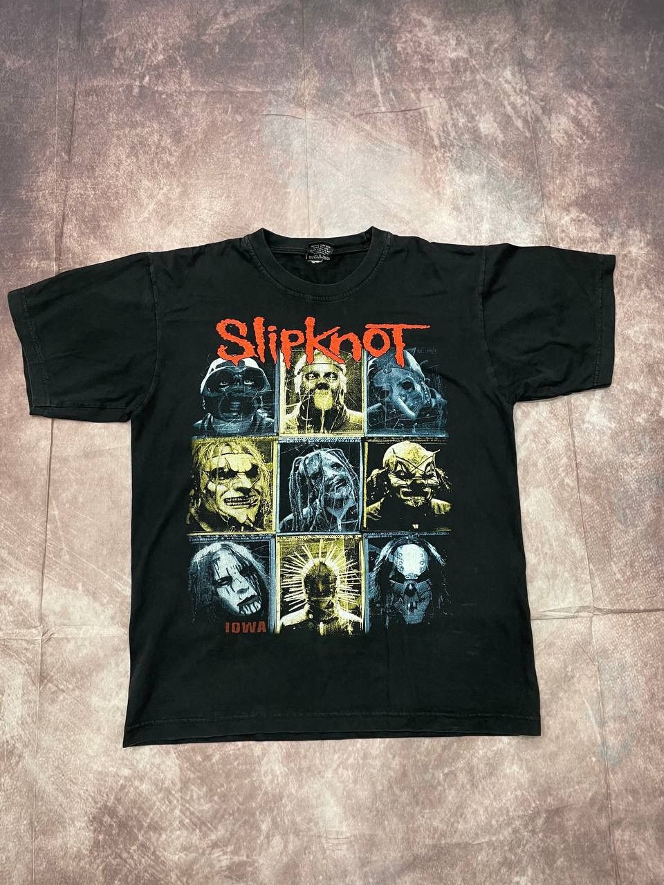 Band Tees × Slipknot × Vintage Slipknot P.K 90S 00S Solid Rock Hip  