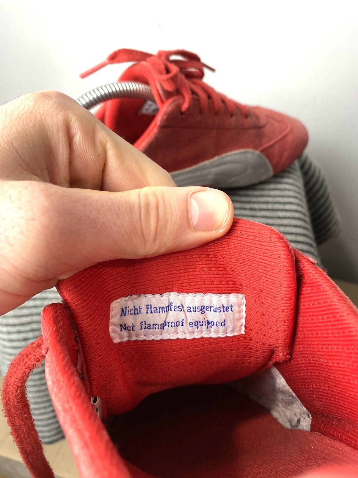 Puma Rare! Vintage Suede Puma Speed Cat Sneakers Racing Ferrari Size US 8 / EU 41 - 12 Thumbnail