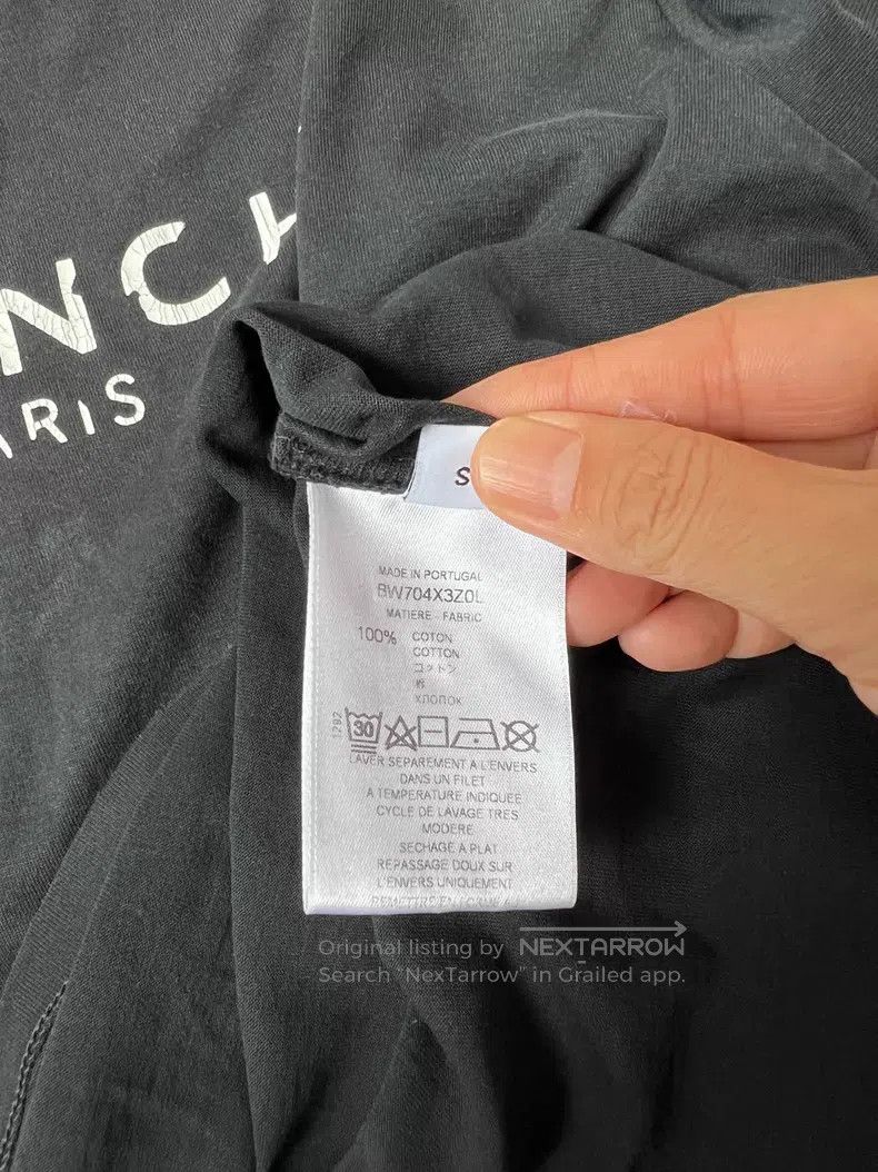 Givenchy Givenchy Distressed T-shirt Size US S / EU 44-46 / 1 - 8 Thumbnail