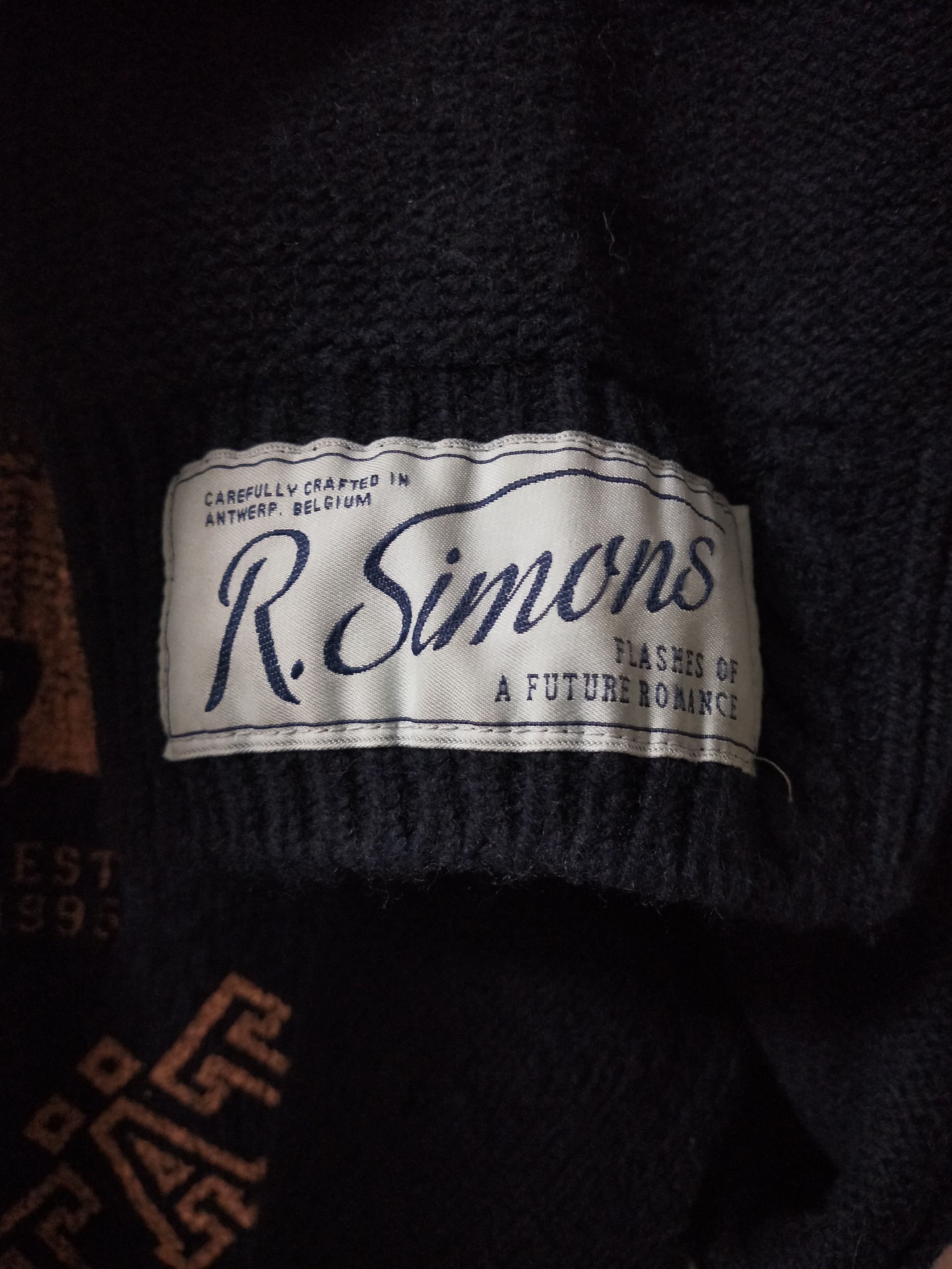 Raf Simons Berlin Universitat Sweater Size US XXL / EU 58 / 5 - 4 Thumbnail