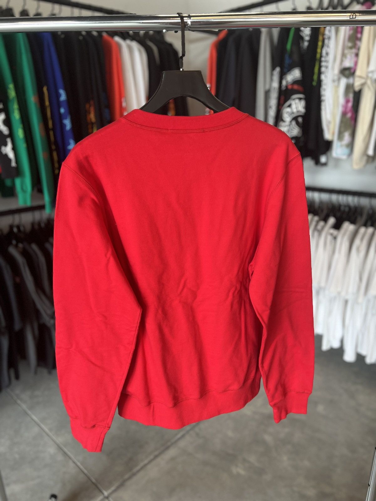Supreme Arc Logo Crewneck Red Lサイズ