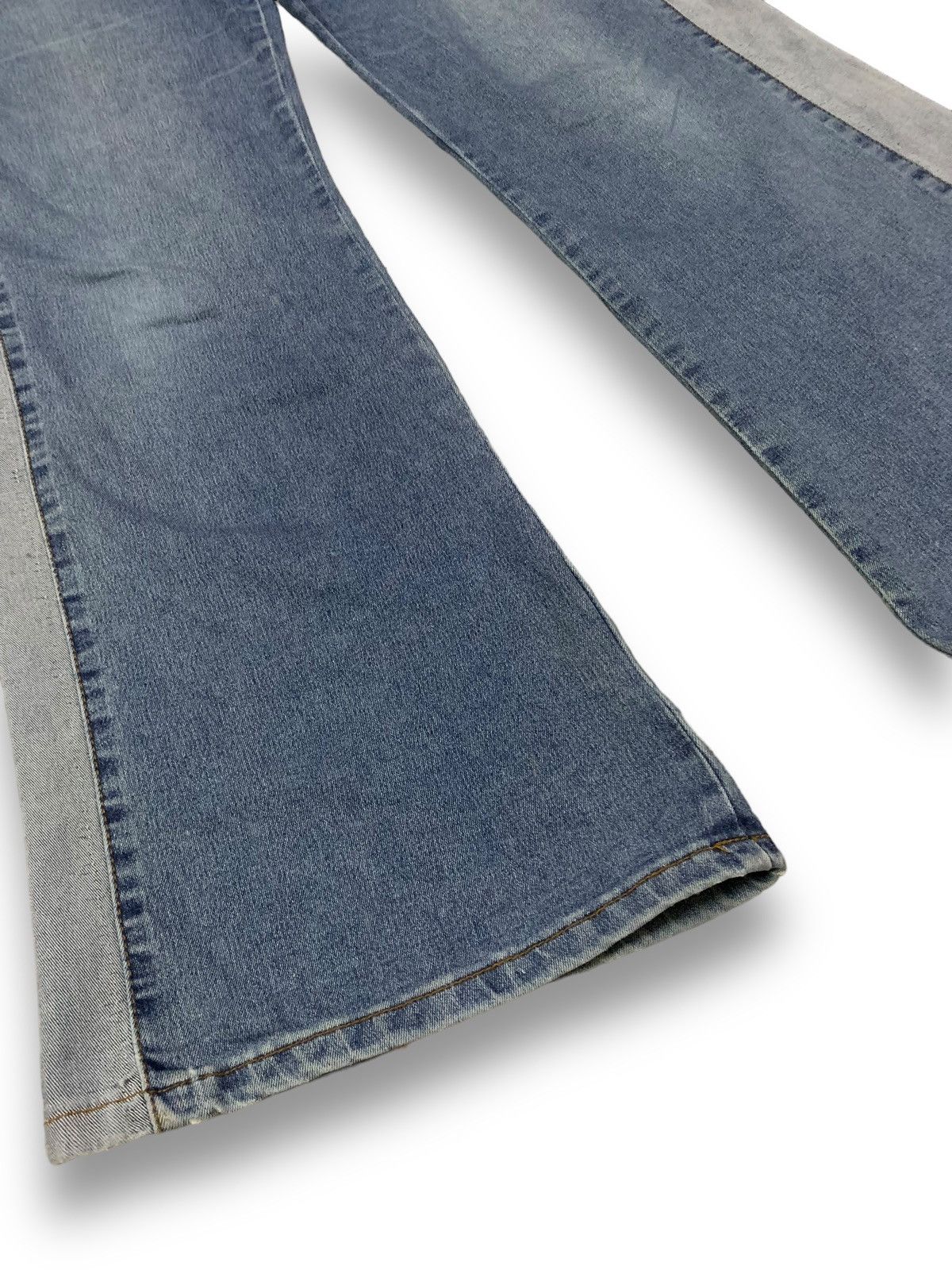 Japanese Brand Vintage Y2K Japanese Brand Flare Bell Bottom Jeans Size US 30 / EU 46 - 10 Thumbnail