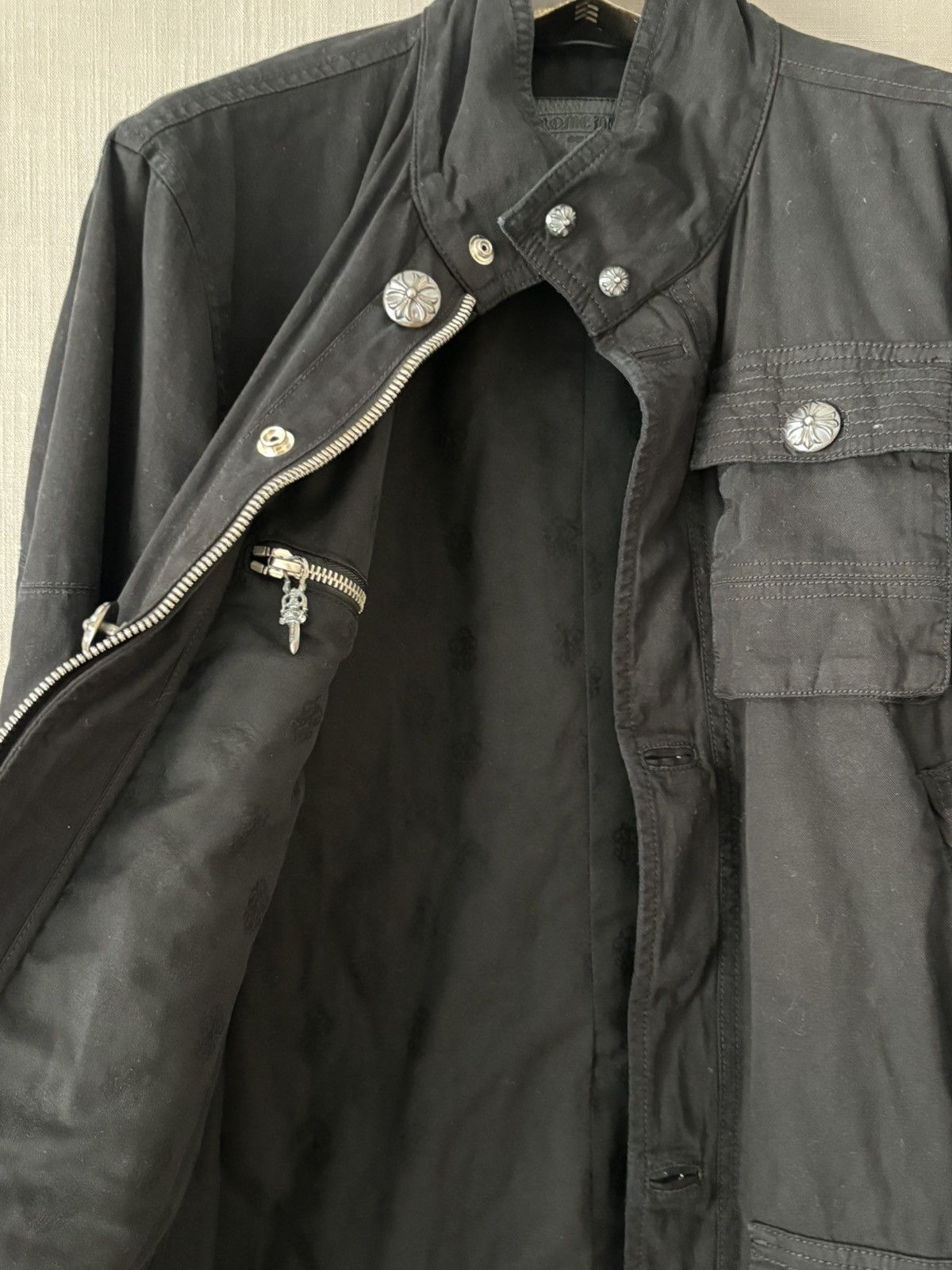 Chrome Hearts Chrome Hearts Cherry Bomb M65 Military jacket Size US S / EU 44-46 / 1 - 7 Thumbnail