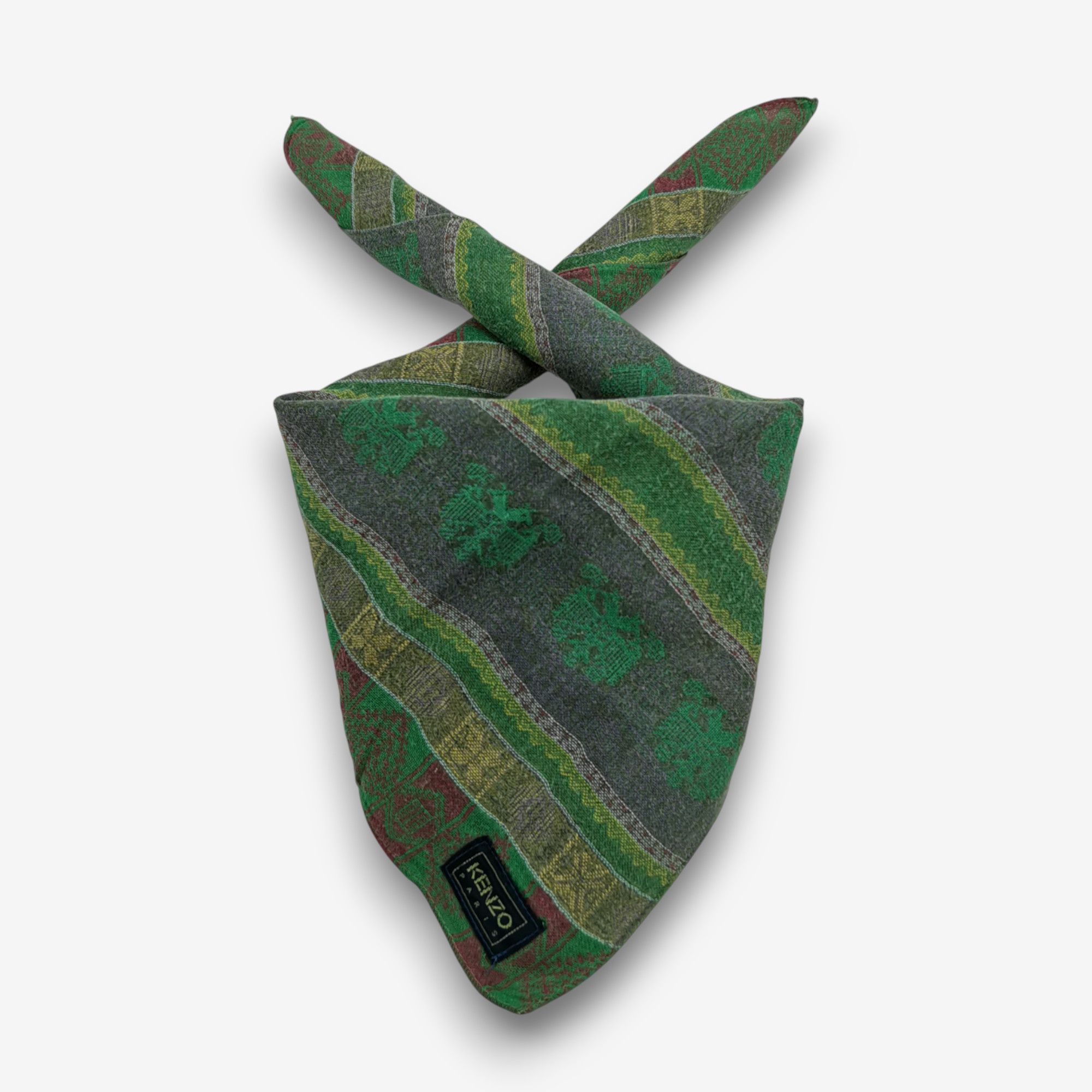 Kenzo Vintage Kenzo Handkerchief Pocket Square Bandana Size ONE SIZE - 1 Thumbnail