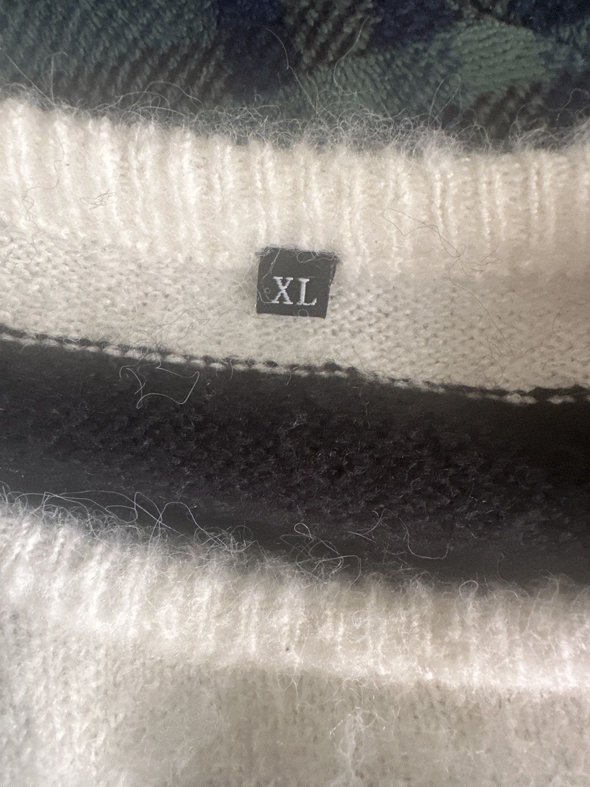 Other Roi de Tout Black and White Striped Sweater Size US XL / EU 56 / 4 - 3 Thumbnail