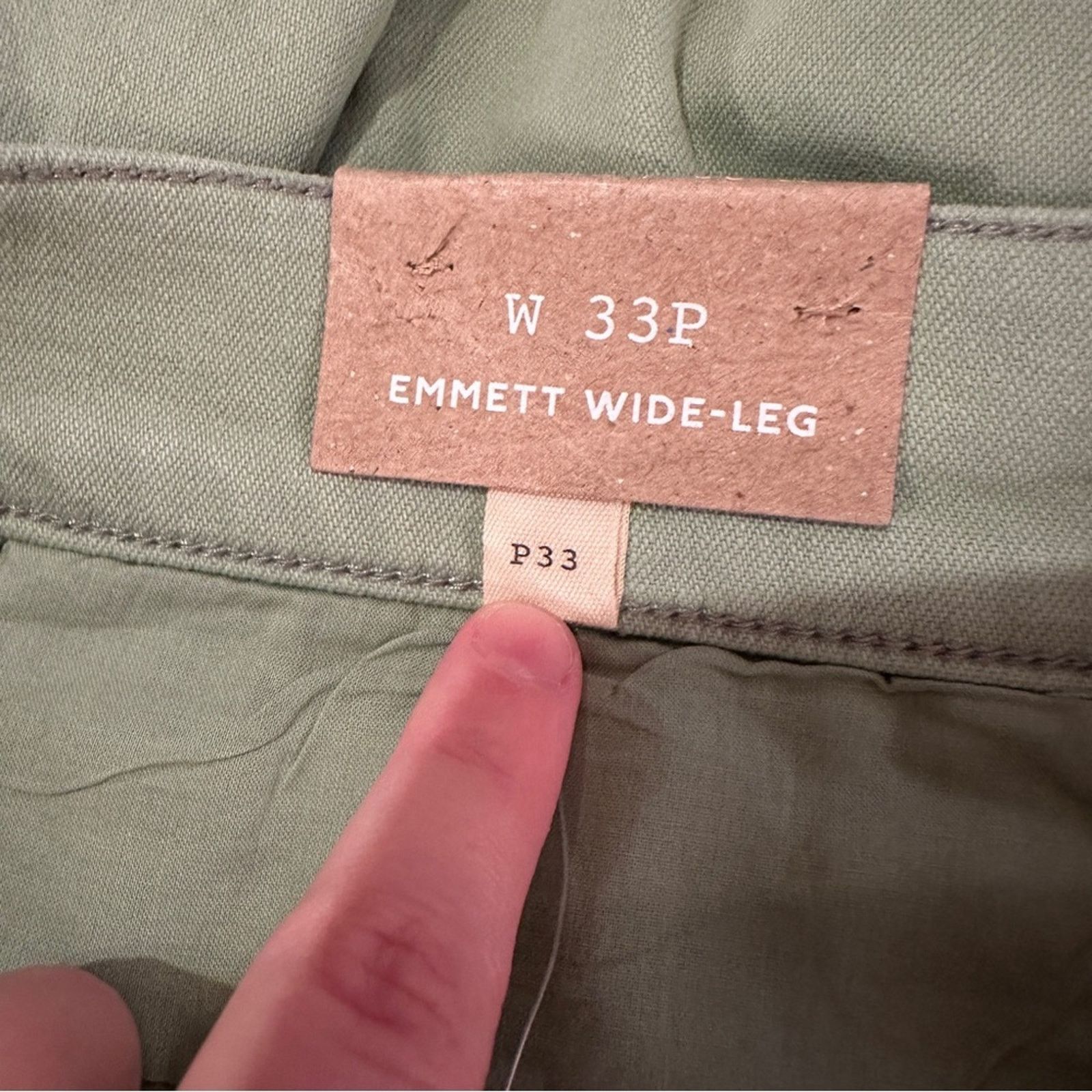 Madewell Madewell The Petite Emmett Wide-Leg Crop Jeans Sz 33 Size 36" / US 14 / IT 50 - 9 Thumbnail