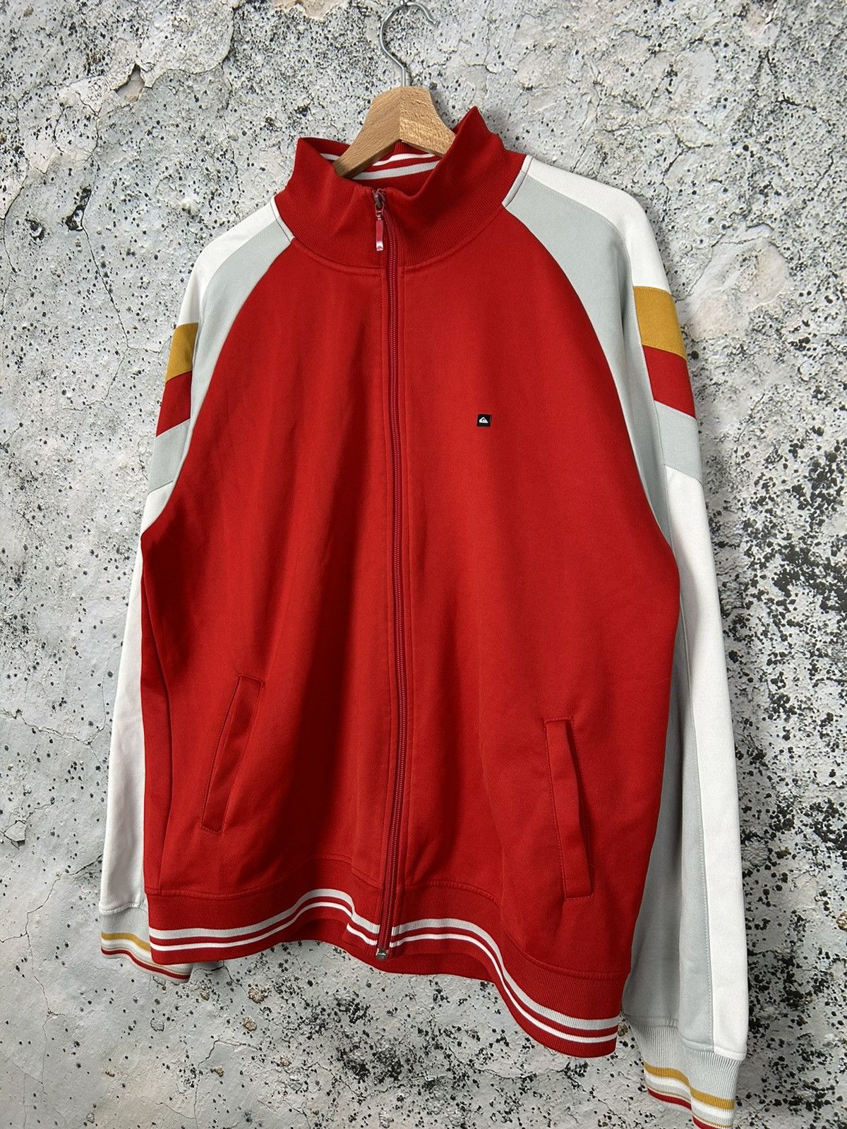 Quiksilver Vintage Quiksilver 90s Zip Up Sweatshirt Streetwear Hype Size US XL / EU 56 / 4 - 4 Thumbnail