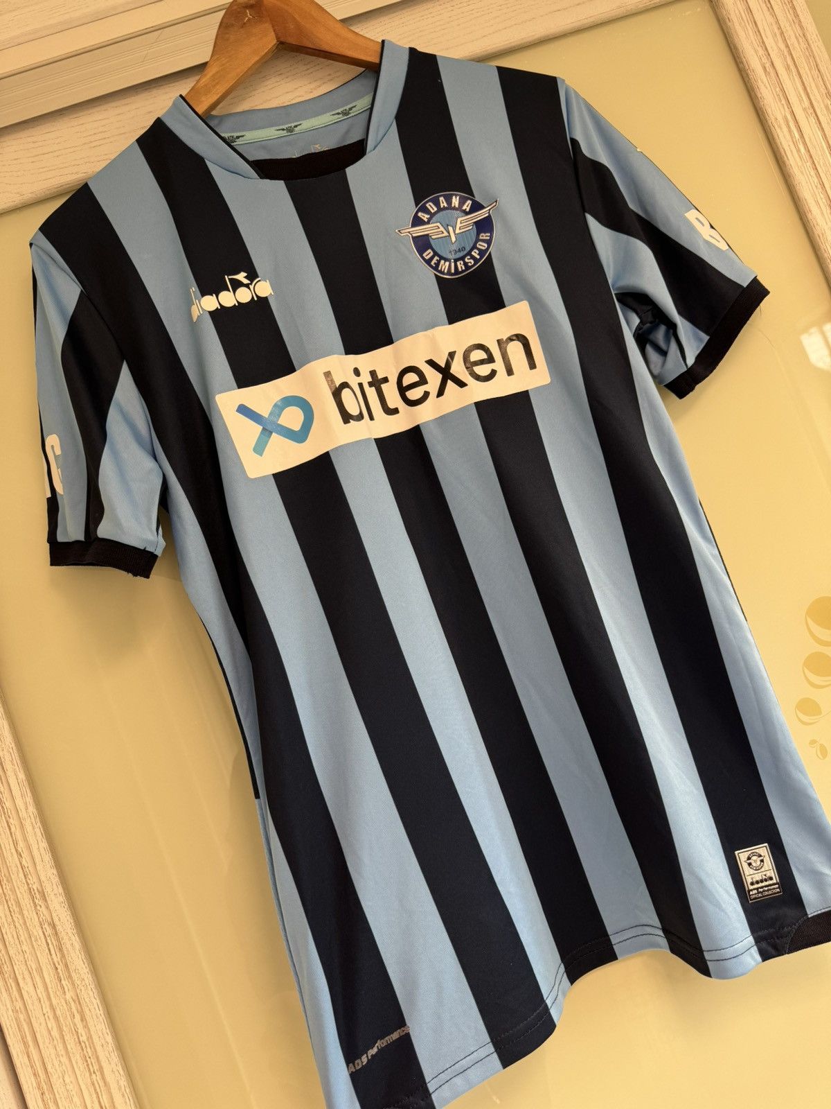 Diadora Inler #84 Adana Demirspor 2020-2021 Signed Soccer Jersey Kit Size US M / EU 48-50 / 2 - 9 Thumbnail