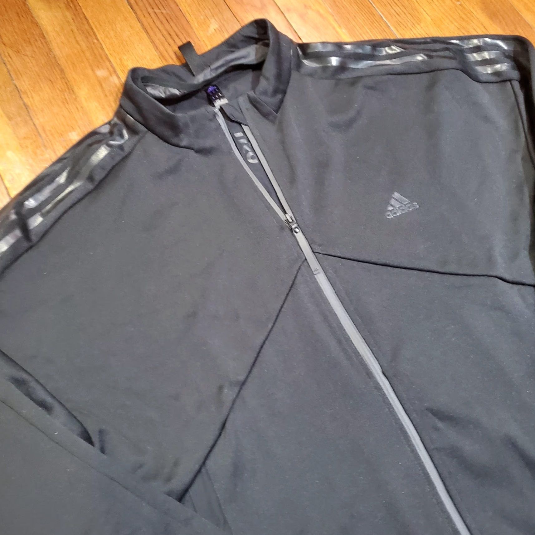 Adidas Adidas Track Jacket Mens XL Black Tiro Full Zip 3-Stripes Soccer HY3785 Size US XL / EU 56 / 4 - 4 Thumbnail