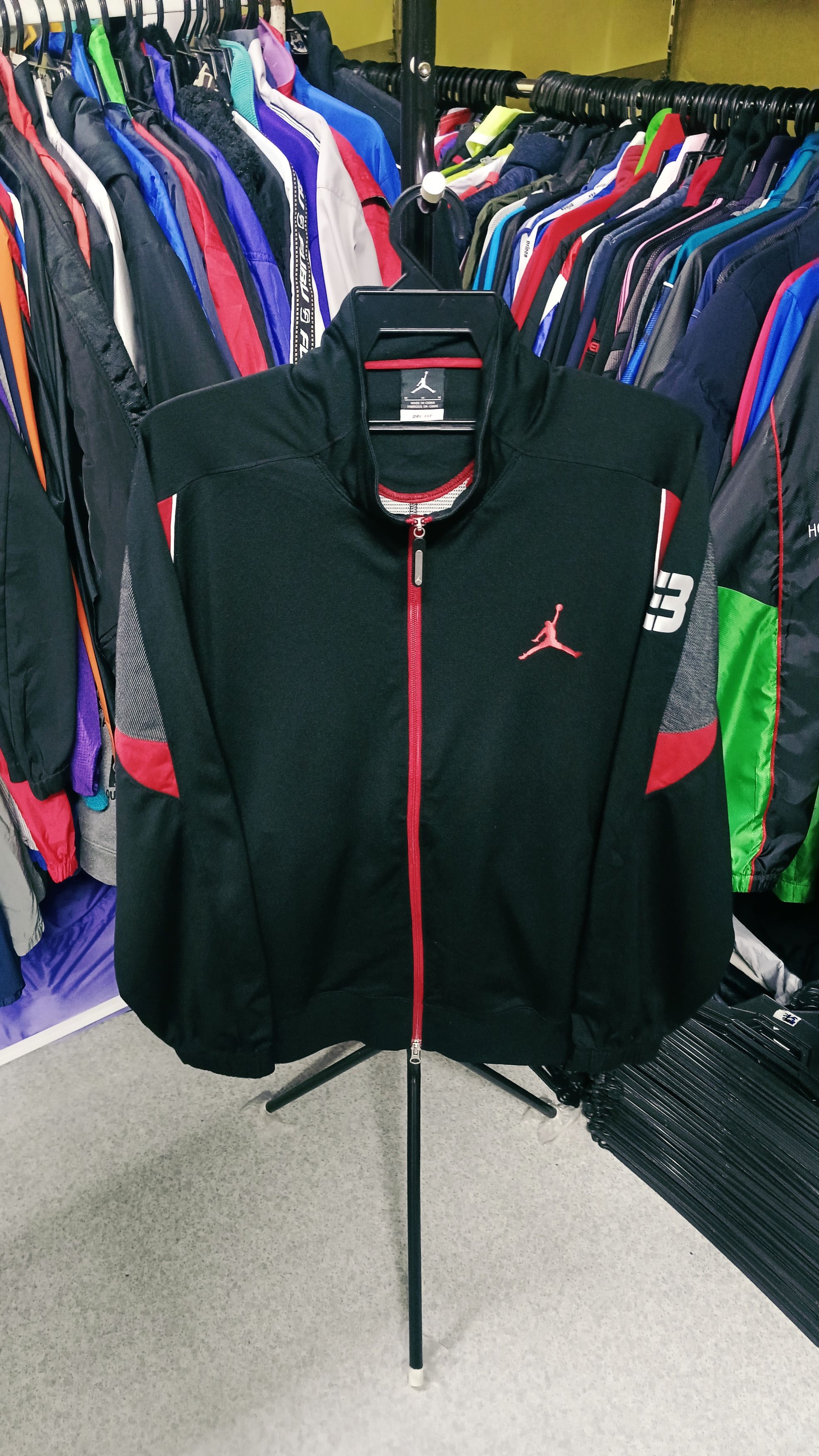 Nike Vintage Nike Jordan No 23 Track Jacket Size US M / EU 48-50 / 2 - 2 Thumbnail