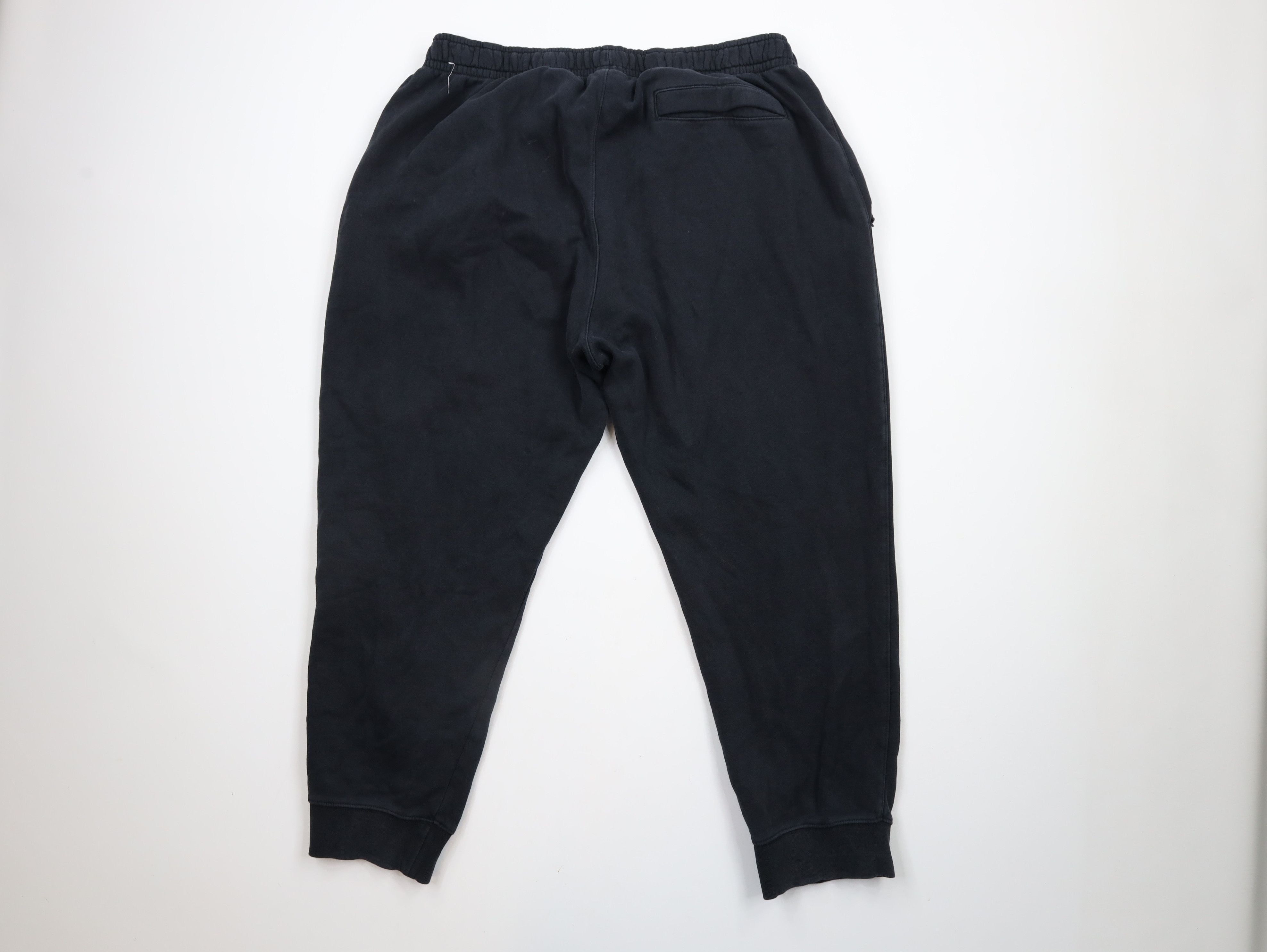 Nike Vintage Nike Spell Out Cuffed Sweatpants Joggers Black Size US 40 / EU 56 - 11 Thumbnail