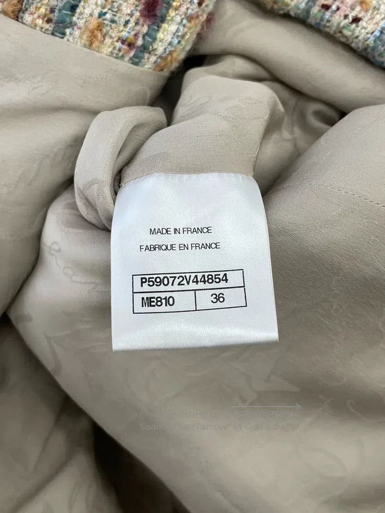 Chanel Chanel German Hamburg series colourful woven coat Size XS / US 0-2 / IT 36-38 - 8 Thumbnail