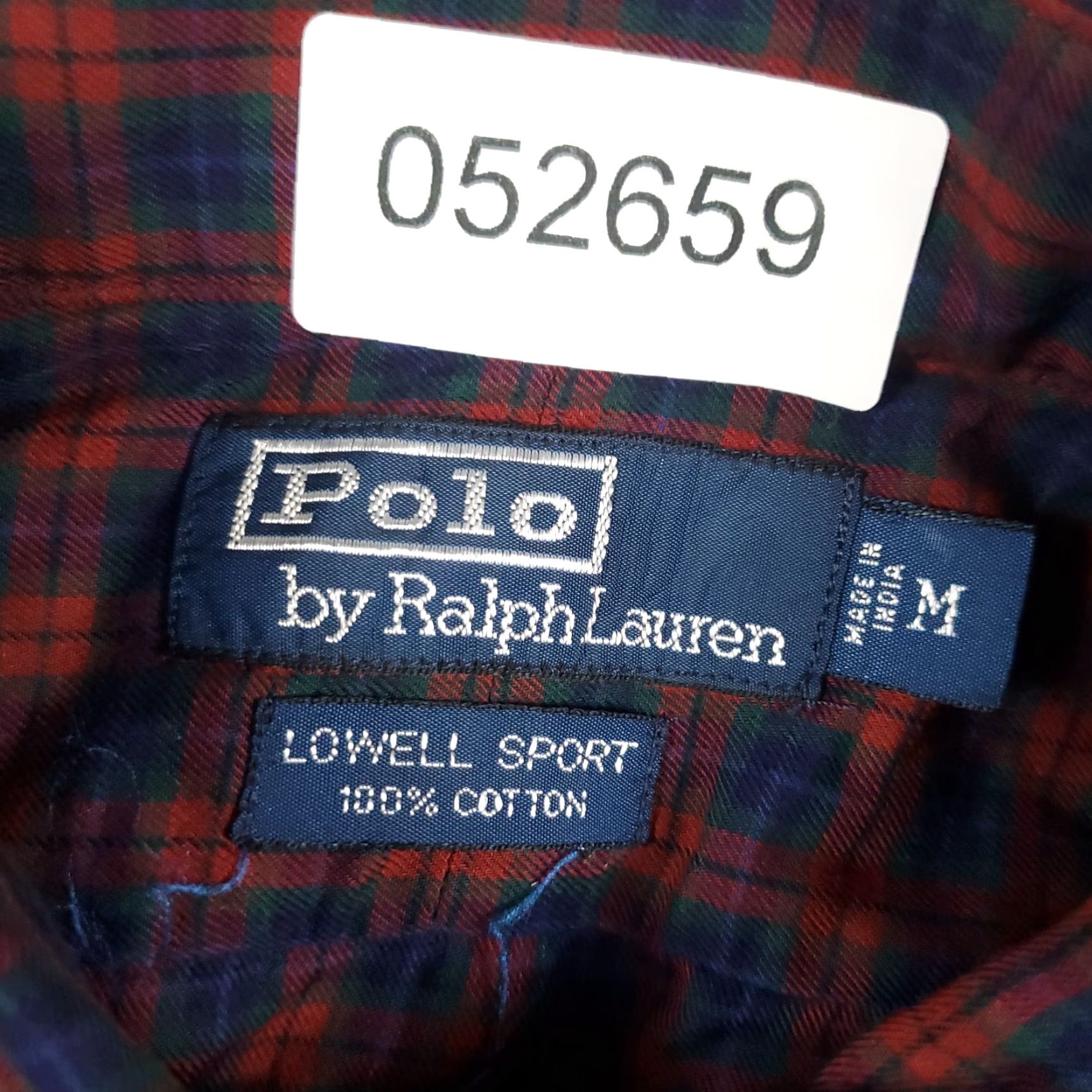 Ralph Lauren Ralph Lauren Button-Up Shirt Mens Medium Red Plaid Long Sleeve Casual Preppy Size US M / EU 48-50 / 2 - 6 Thumbnail
