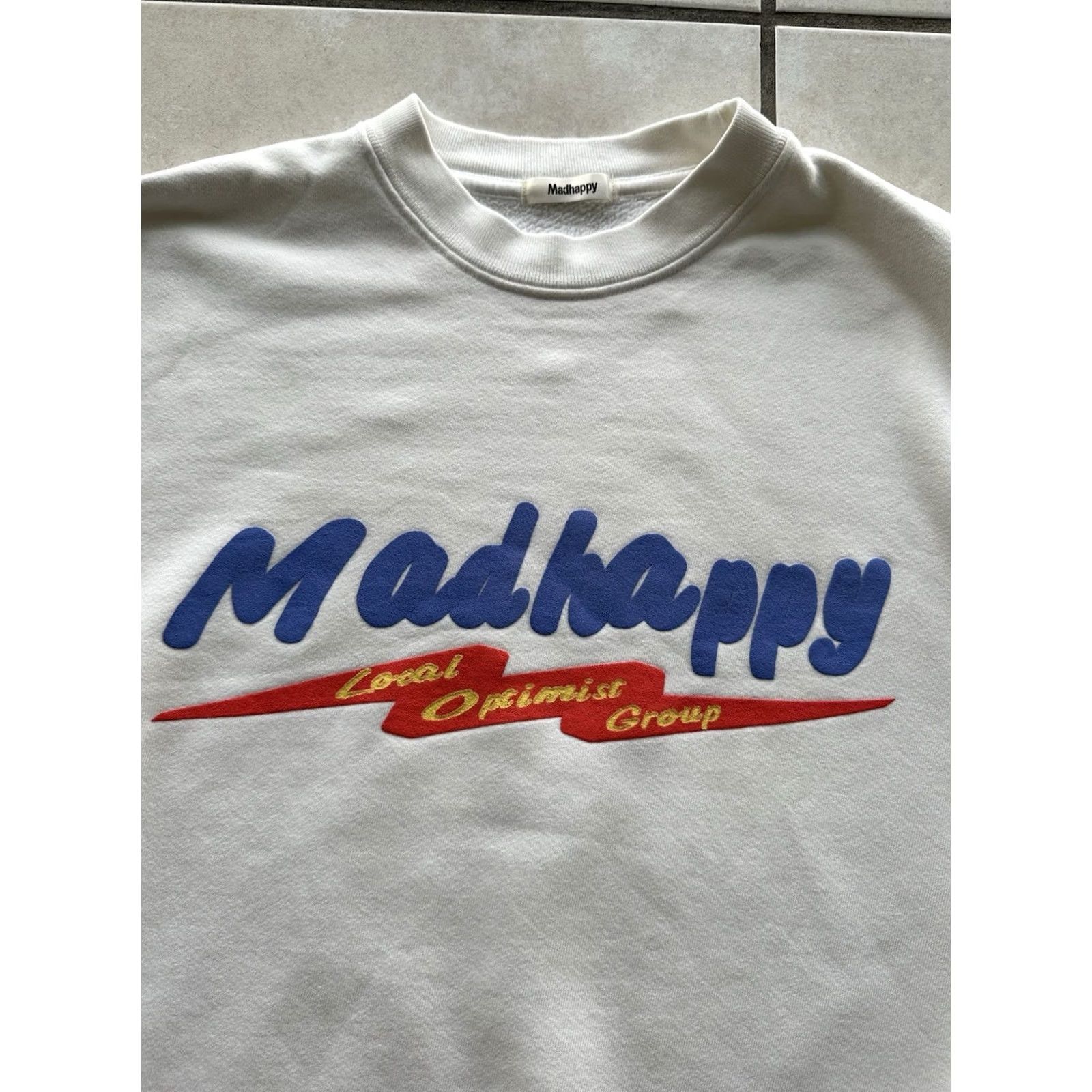 Madhappy Madhappy Sweatshirt Pullover Regular Size S White Relaxed Fit Women's Activewear RARE Size S / US 4 / IT 40 - 3 Thumbnail