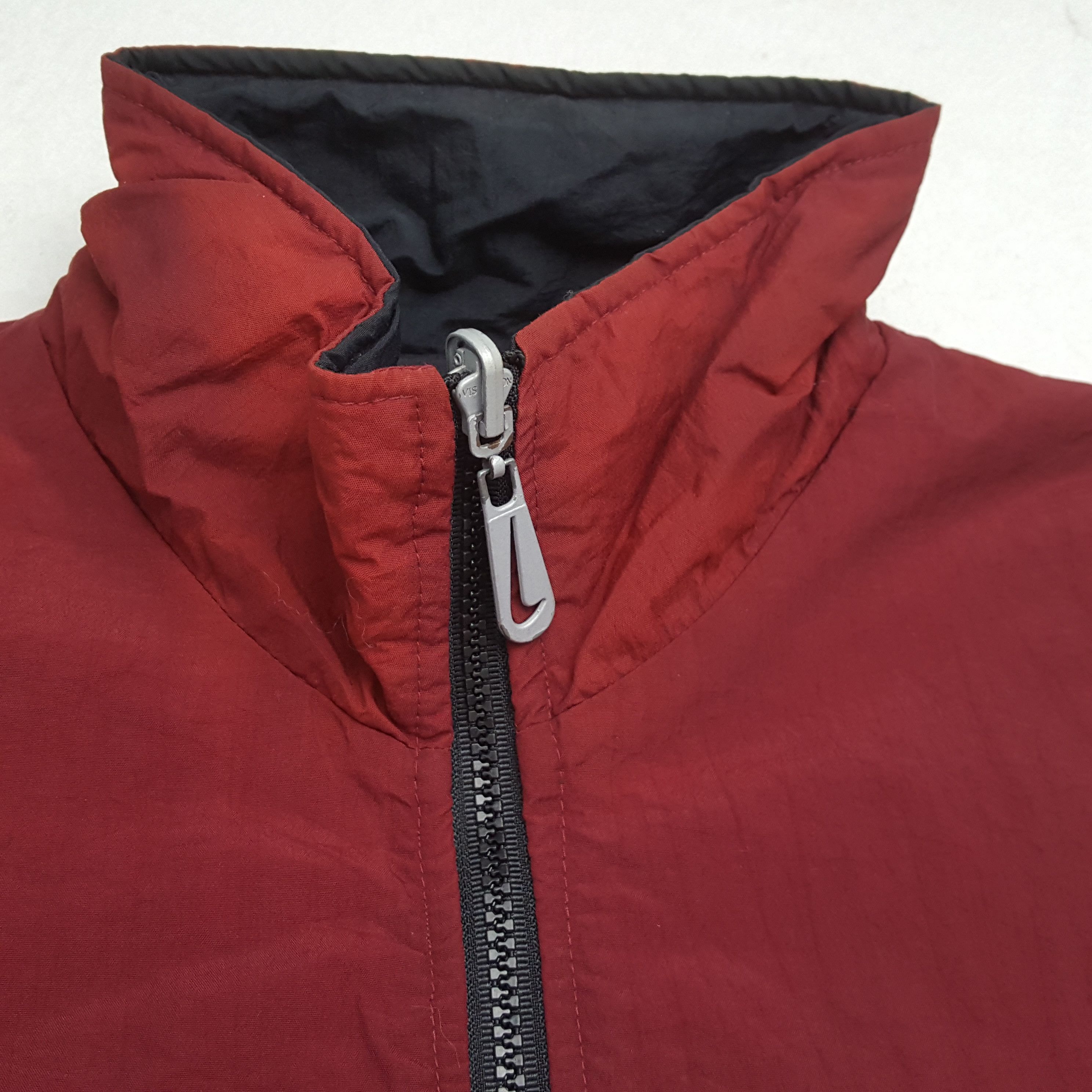 Nike × Vintage Nike Reversible Jacket Big Logo Design Size US XL / EU 56 / 4 - 14 Thumbnail