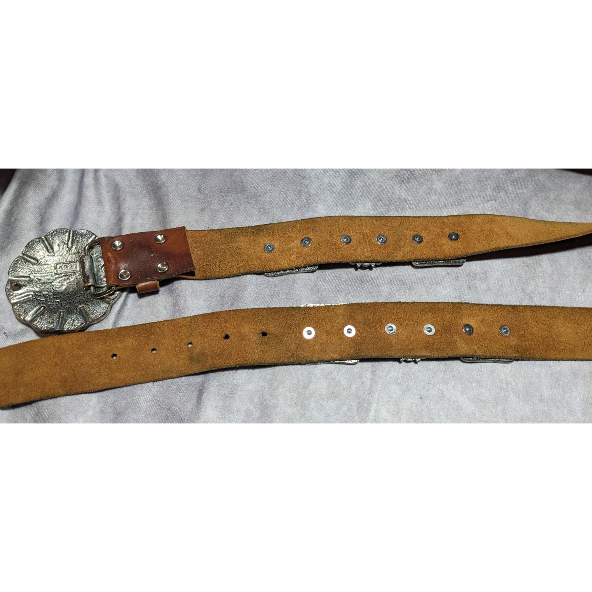 Other Cowgirl Glam Rhinestone And Gemstone Embellished Leather Bel Size ONE SIZE - 12 Thumbnail