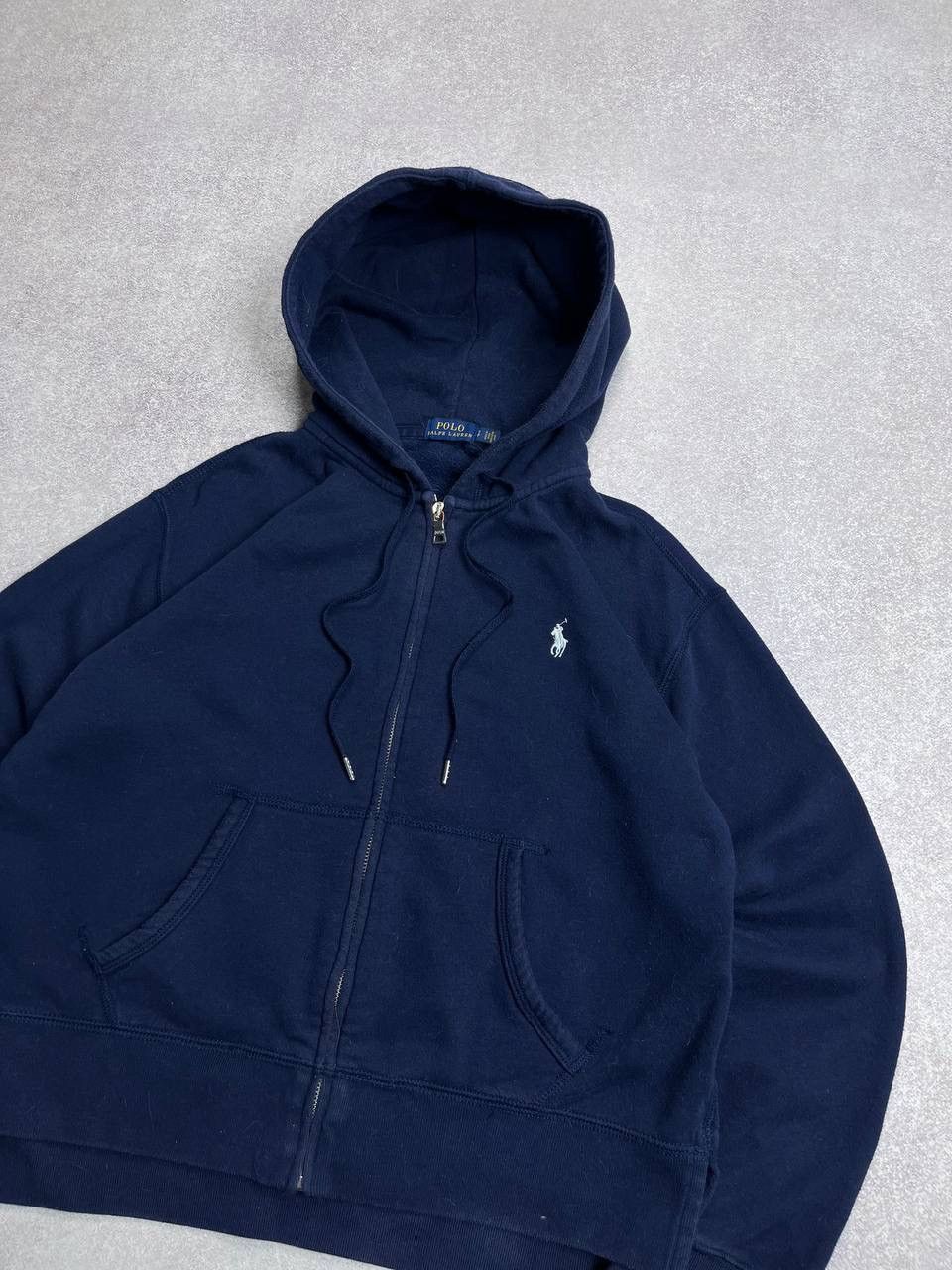 Polo Ralph Lauren × Vintage Vintage Polo Ralph Lauren Boxy Zip Hoodie Y2K S Size US S / EU 44-46 / 1 - 2 Thumbnail