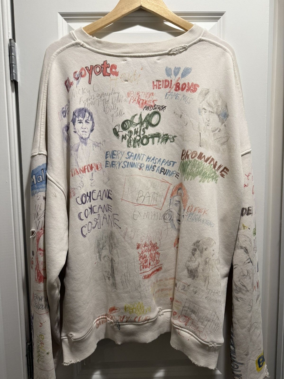 Paly Hollywood Paly good times are over crewneck Size US XL / EU 56 / 4 - 5 Thumbnail