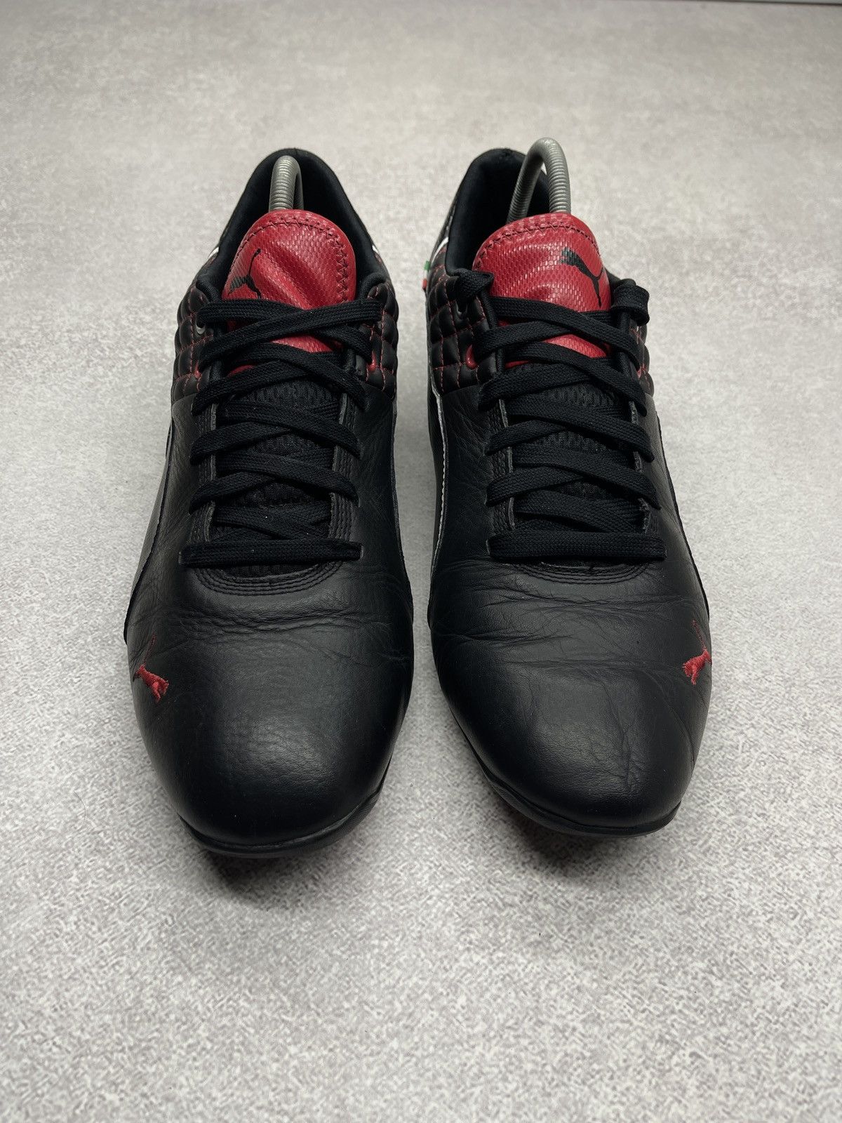 Ferrari × Puma Puma Ferrari Speedcat Leather Sneakers Black Japan Style Size US 10.5 / EU 43-44 - 6 Thumbnail