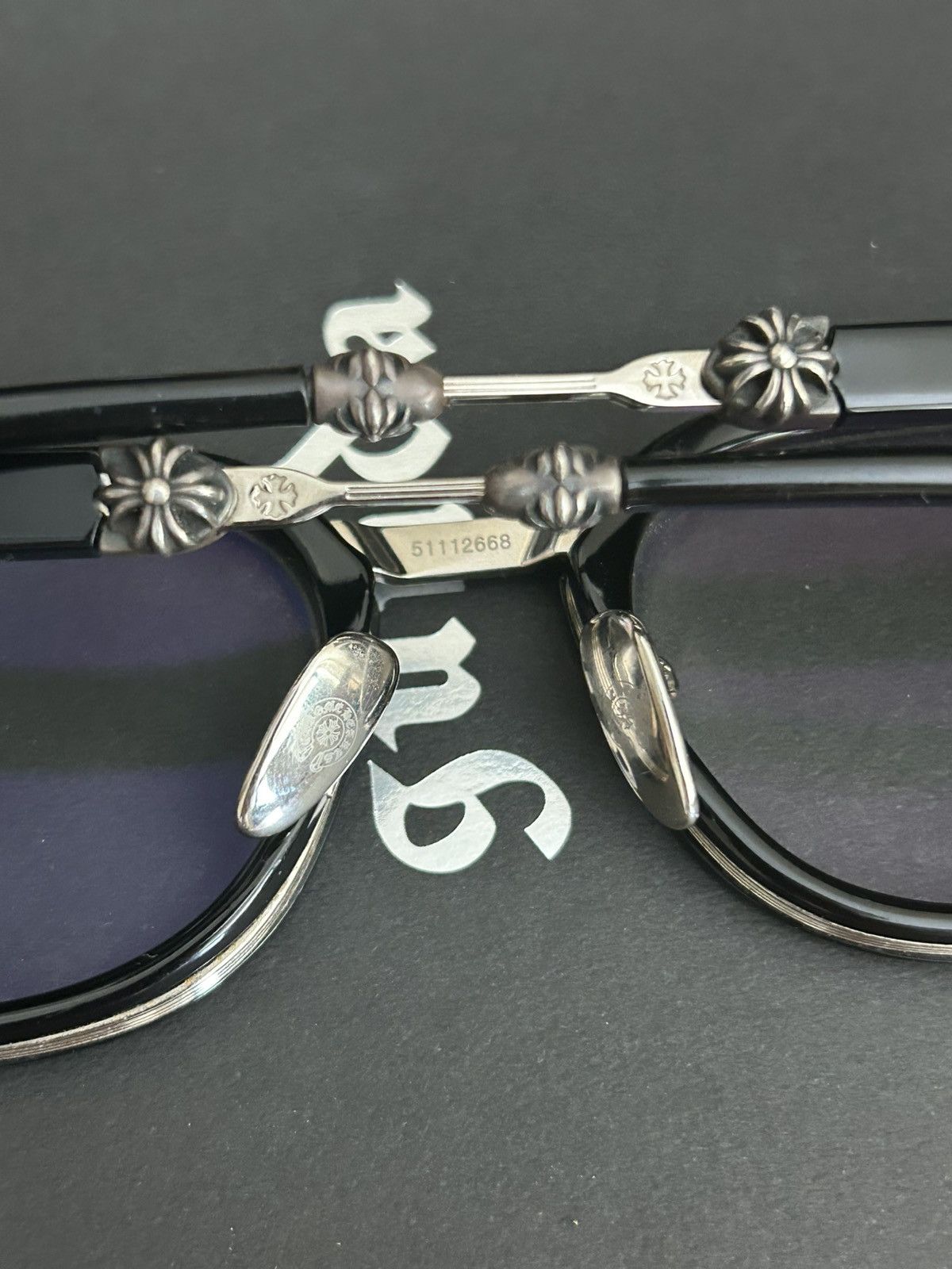 Chrome Hearts Chrome Hearts “duck butter” glasses Size ONE SIZE - 2 Thumbnail