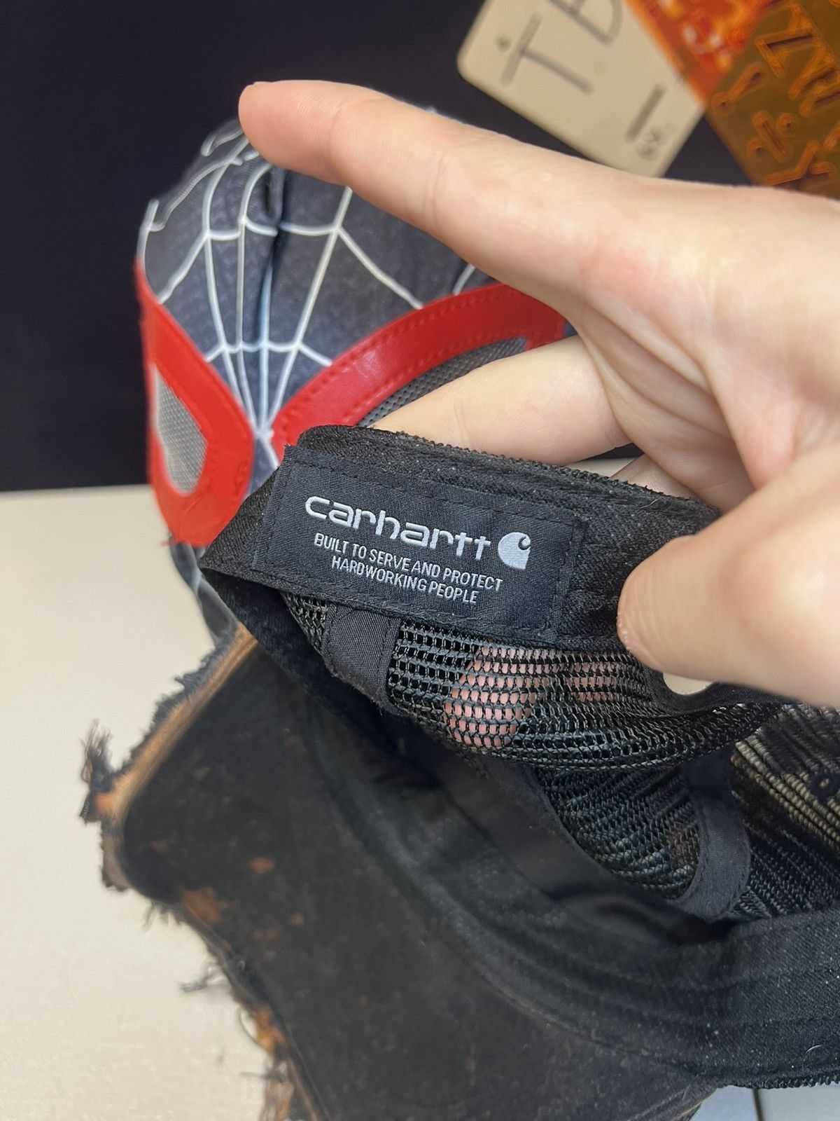 Carhartt TRASH | DISTRESSED CARHARTT CUSTOM CAP Size ONE SIZE - 5 Thumbnail