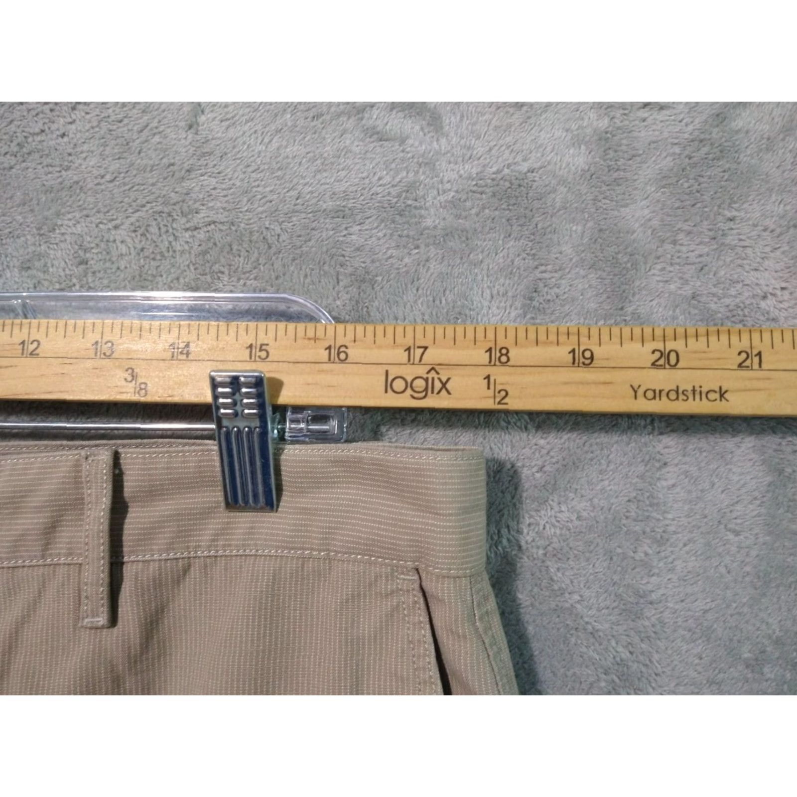 Banana Republic Banana Republic Pants Mens 34x26 Beige Chino Straight Fit Flat Front Mid Rise Casual Workwear City Preppy Mens Size US 34 / EU 50 - 3 Thumbnail