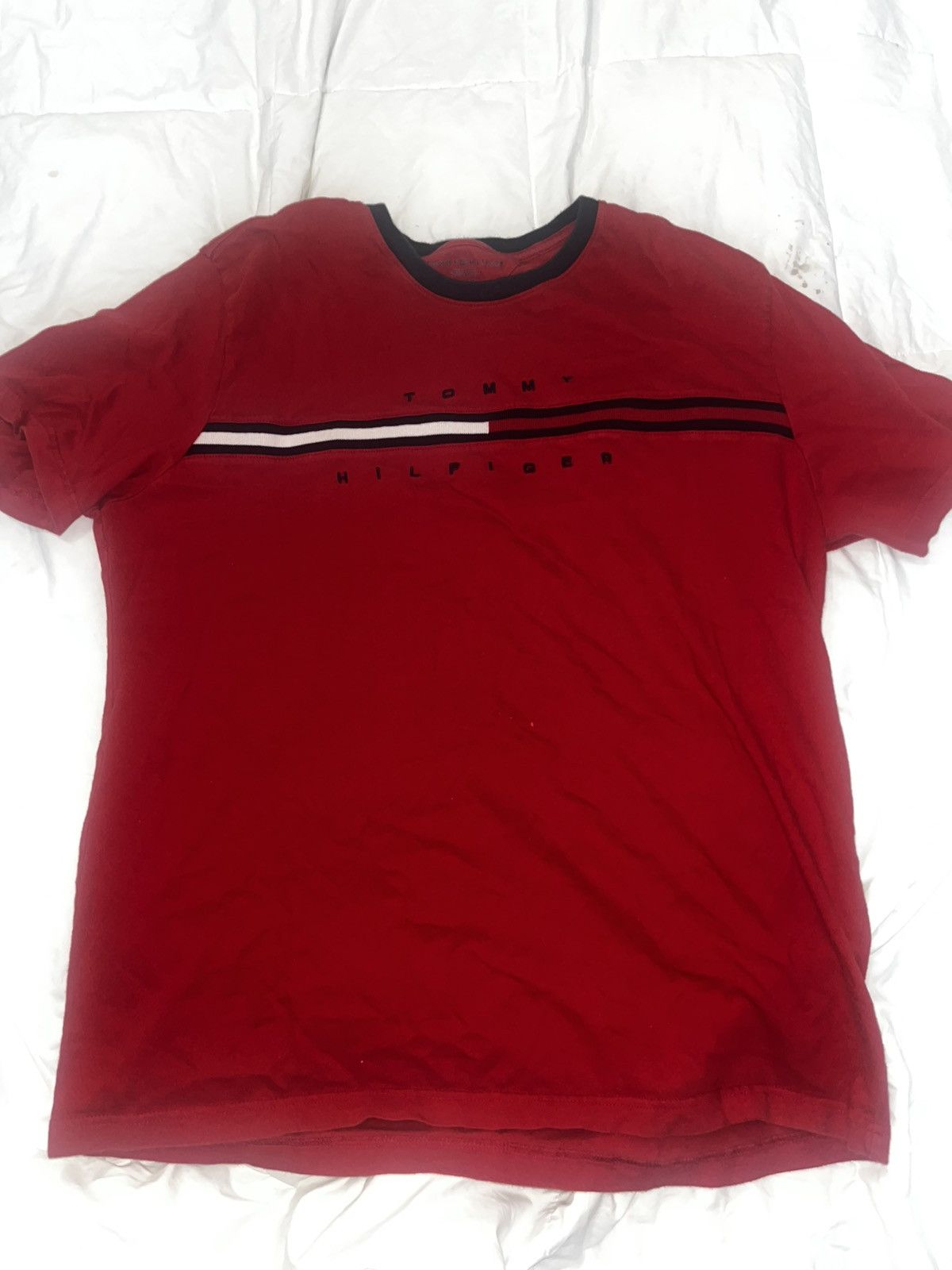Tommy Hilfiger Striped Tommy Size US L / EU 52-54 / 3 - 2 Thumbnail