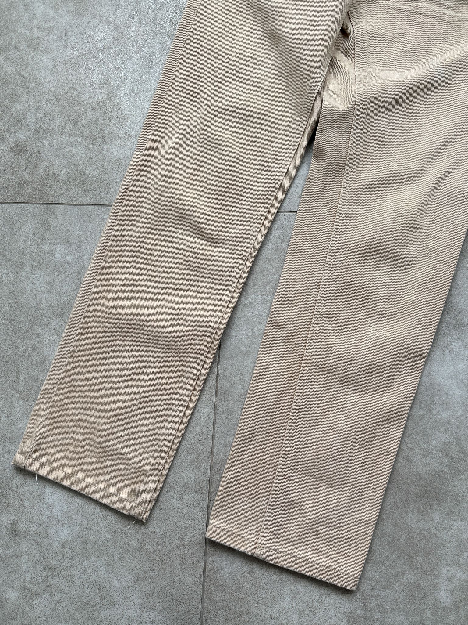 Acne Studios Acne Studios Beige Denim Pants Jeans Size 29" - 6 Thumbnail